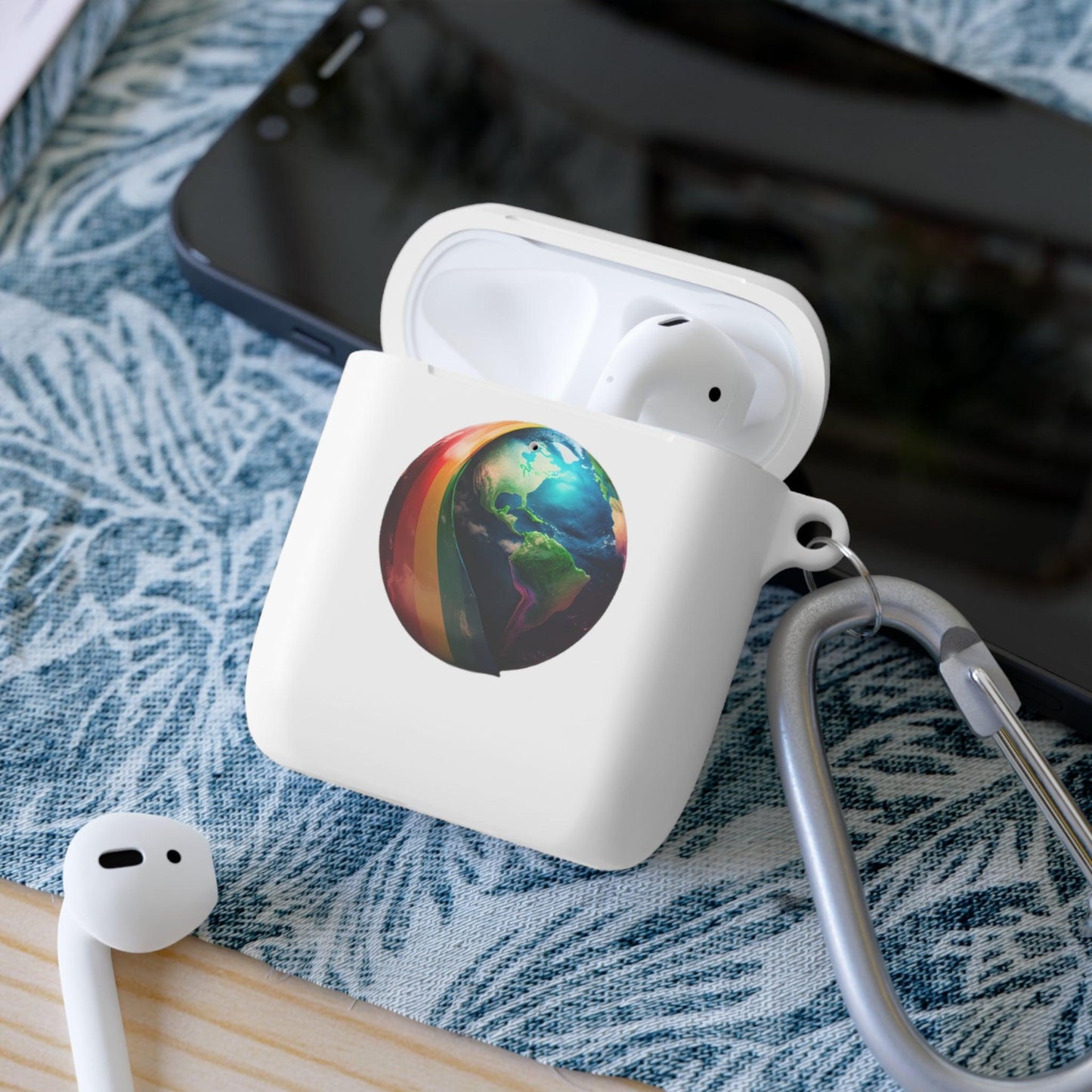 LGBTQWorldwide - ,,ZUKÜNFTIGE WELT" AirPods und AirPods Pro Hülle Accessories, AirPods, AirPods Pro, Back-to-School, Case, Flexible, tech, Tech Accessories, TPU lgbtq Bekleidung Accessoires unisex Zubehör