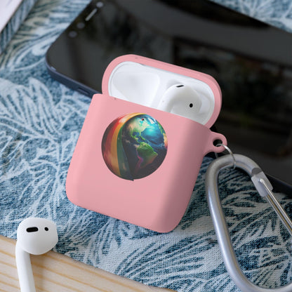 LGBTQWorldwide - ,,ZUKÜNFTIGE WELT" AirPods und AirPods Pro Hülle Accessories, AirPods, AirPods Pro, Back-to-School, Case, Flexible, tech, Tech Accessories, TPU lgbtq Bekleidung Accessoires unisex Zubehör