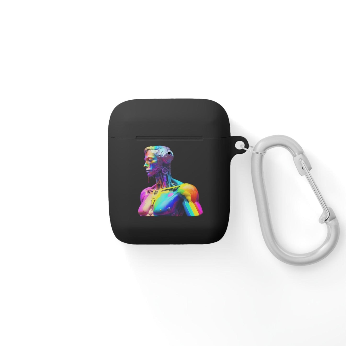 LGBTQWorldwide - ,,ZUKÜNFTIGER ROBOTER" AirPods und AirPods Pro Hülle Accessories, AirPods, AirPods Pro, Back-to-School, Case, Flexible, tech, Tech Accessories, TPU lgbtq Bekleidung Accessoires unisex Zubehör