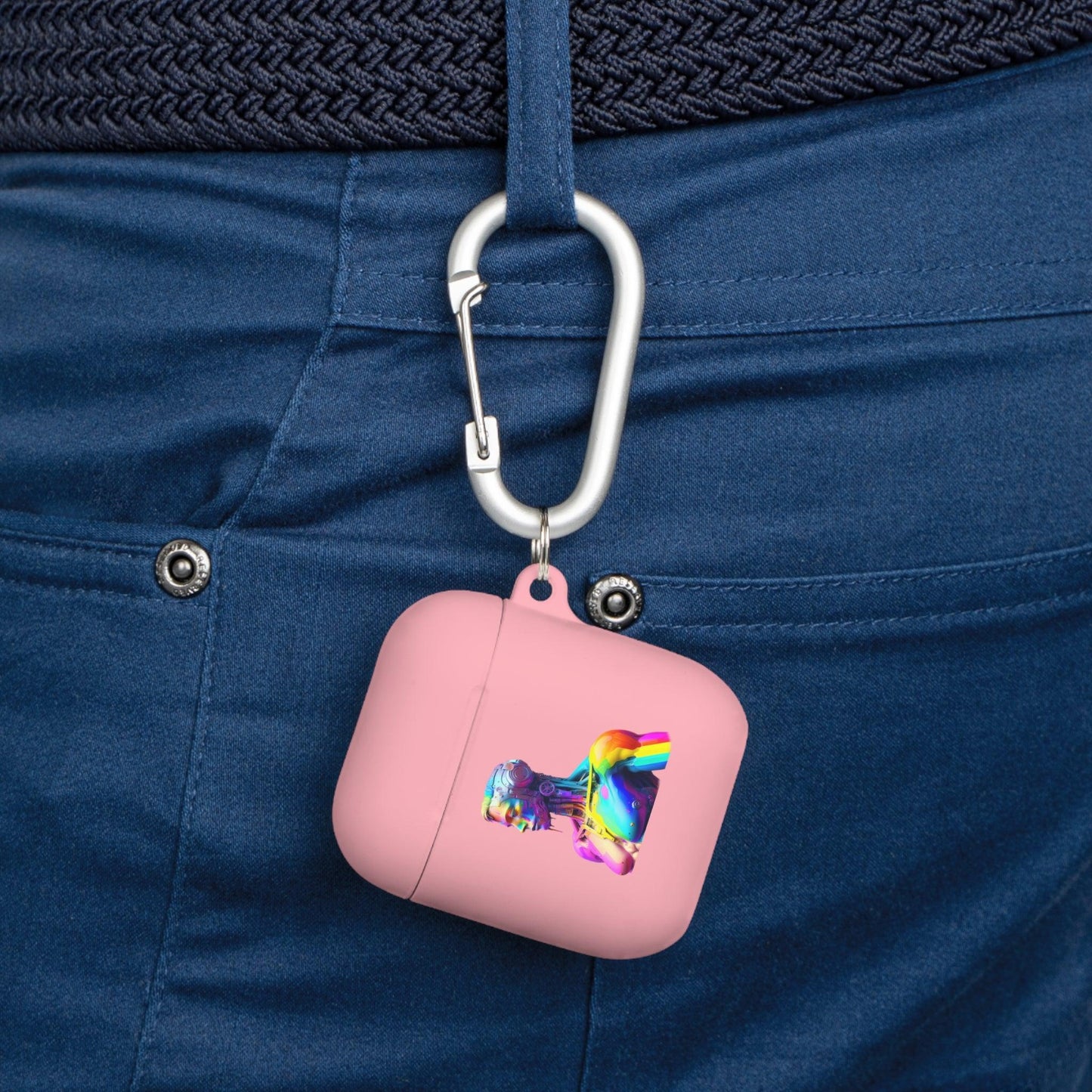 LGBTQWorldwide - ,,ZUKÜNFTIGER ROBOTER" AirPods und AirPods Pro Hülle Accessories, AirPods, AirPods Pro, Back-to-School, Case, Flexible, tech, Tech Accessories, TPU lgbtq Bekleidung Accessoires unisex Zubehör