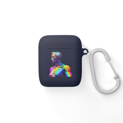 LGBTQWorldwide - ,,ZUKÜNFTIGER ROBOTER" AirPods und AirPods Pro Hülle Accessories, AirPods, AirPods Pro, Back-to-School, Case, Flexible, tech, Tech Accessories, TPU lgbtq Bekleidung Accessoires unisex Zubehör