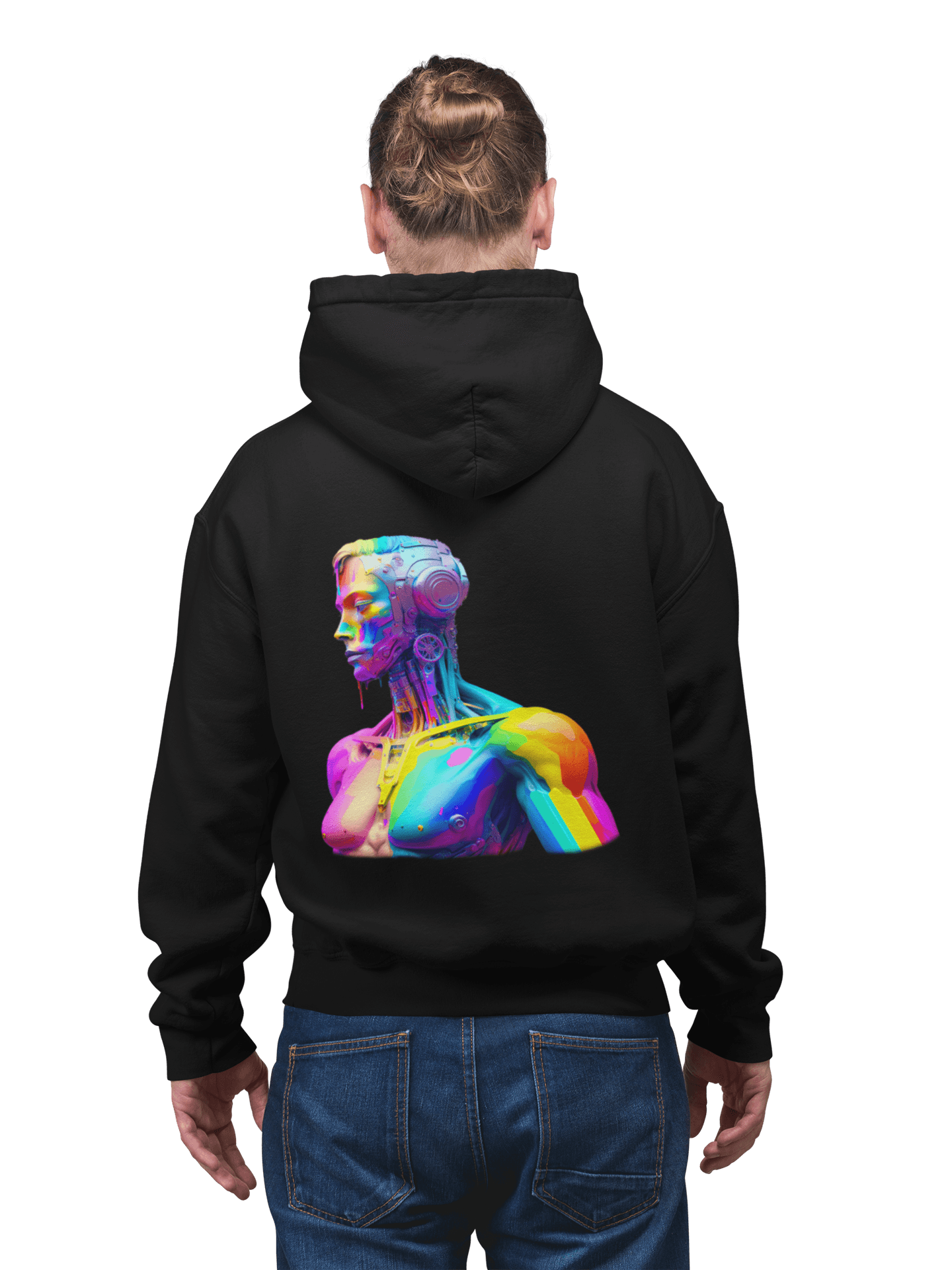 LGBTQWorldwide - ,,ZUKUNFTS ROBOTER" ai, DTG, Eco-friendly, Hoodies, Men's Clothing, Recycled, Unisex, Vegan, Women's Clothing lgbtq Bekleidung Accessoires unisex Zubehör