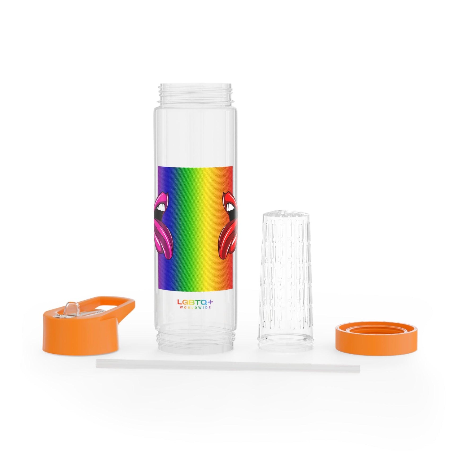 LGBTQWorldwide - ,,ZUNGE" Bottles, Bottles & Tumblers, home, Home & Living, Travel, Tumblers lgbtq Bekleidung Accessoires unisex Zubehör