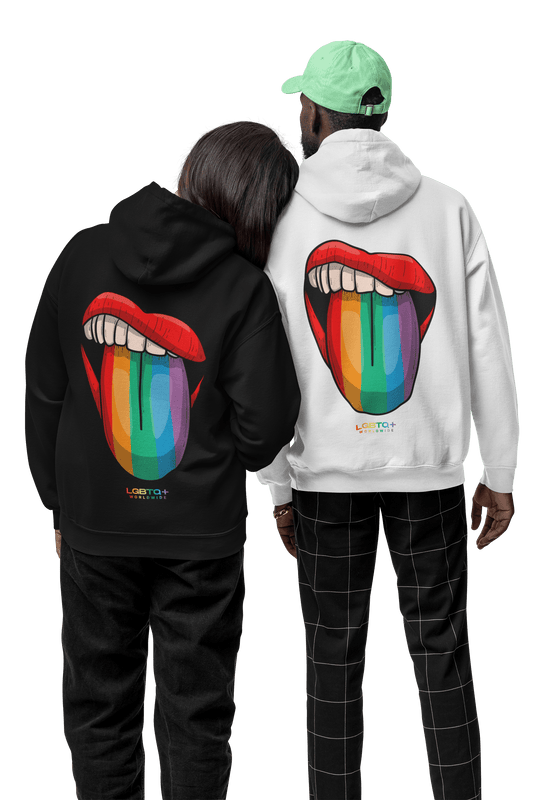 LGBTQWorldwide - ,,ZUNGE" Clothing, DTG, Eco-friendly, Hoodies, Men's Clothing, Recycled, Unisex, Vegan, Women's Clothing lgbtq Bekleidung Accessoires unisex Zubehör