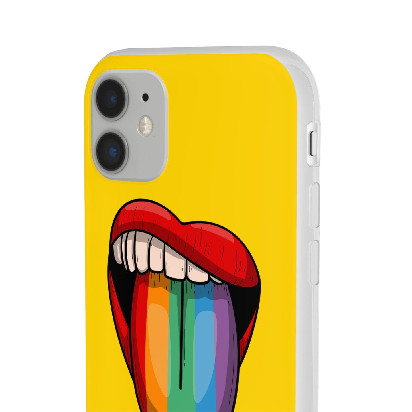 LGBTQWorldwide - ,,ZUNGE" Flexible Handyhülle Accessories, Case, iPhone, iPhone Cases, Phone accessory, Phone Cases, Samsung Cases, silikon, Valentine's Day promotion lgbtq Bekleidung Accessoires unisex Zubehör