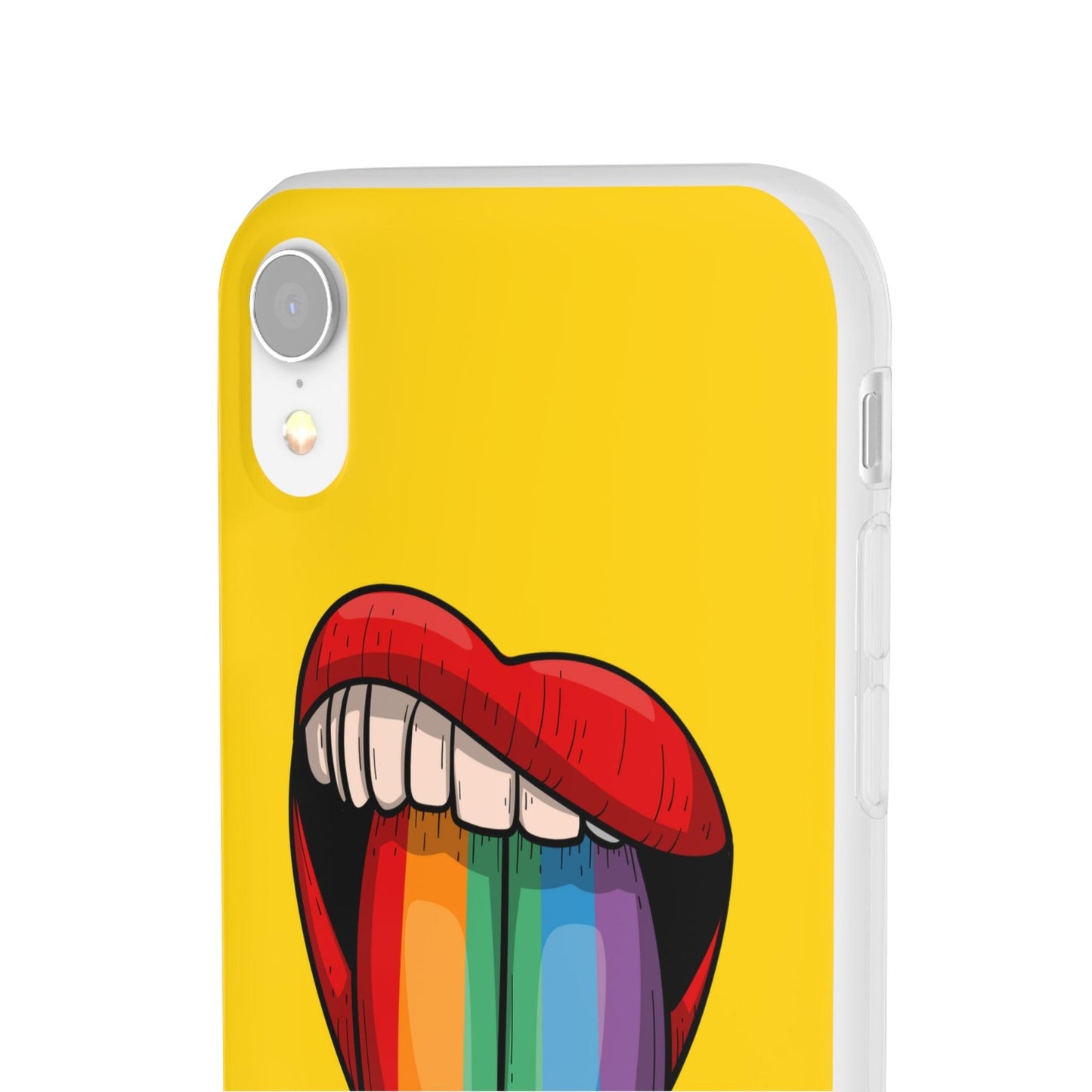 LGBTQWorldwide - ,,ZUNGE" Flexible Handyhülle Accessories, Case, iPhone, iPhone Cases, Phone accessory, Phone Cases, Samsung Cases, silikon, Valentine's Day promotion lgbtq Bekleidung Accessoires unisex Zubehör