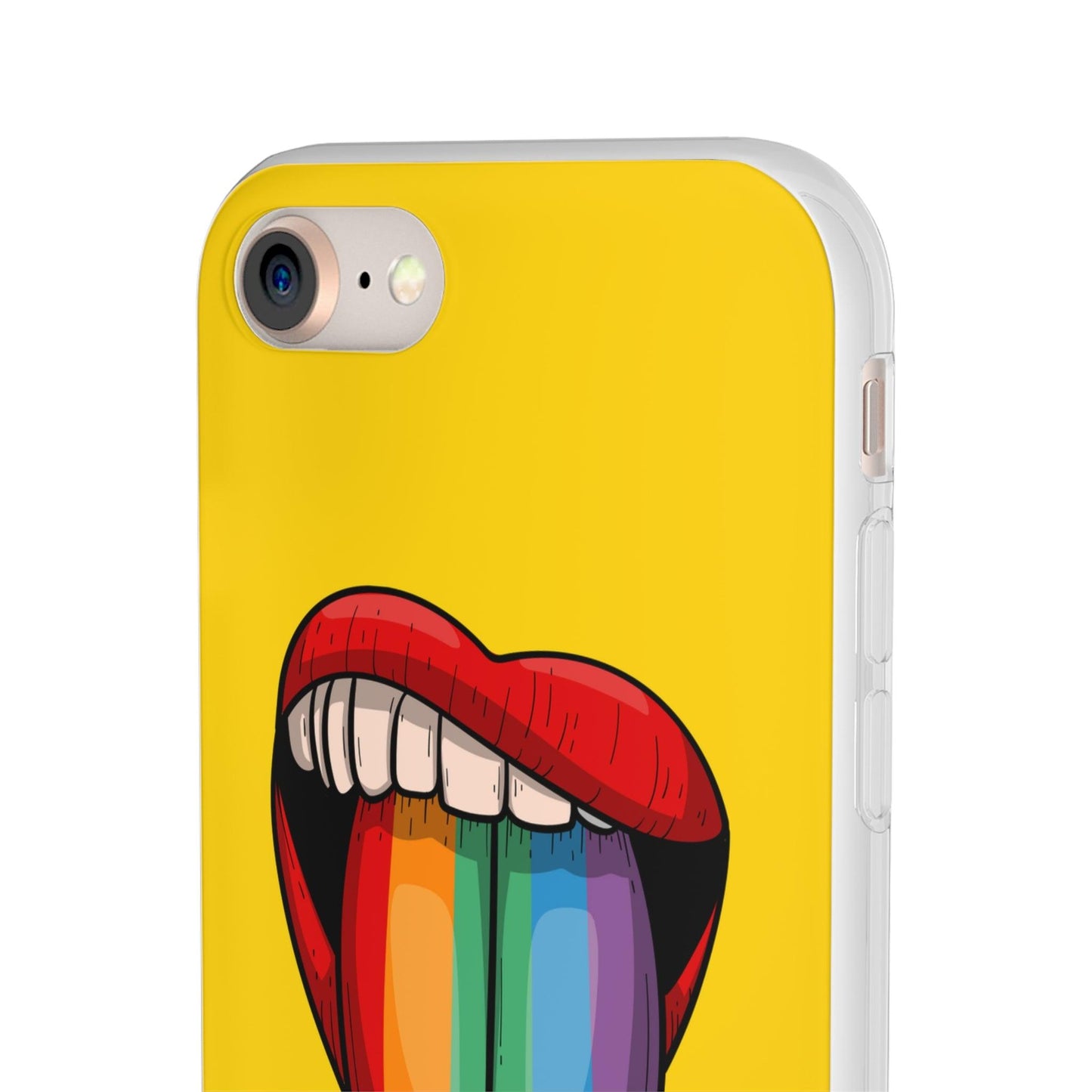 LGBTQWorldwide - ,,ZUNGE" Flexible Handyhülle Accessories, Case, iPhone, iPhone Cases, Phone accessory, Phone Cases, Samsung Cases, silikon, Valentine's Day promotion lgbtq Bekleidung Accessoires unisex Zubehör