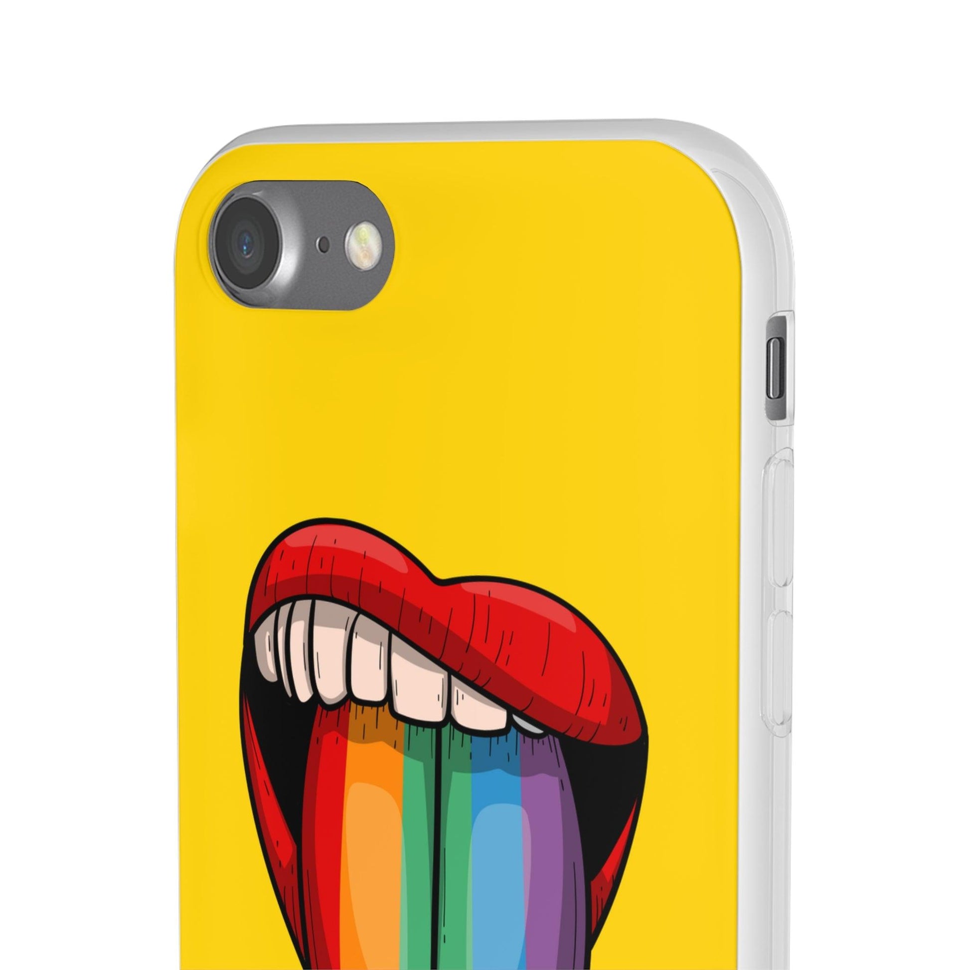 LGBTQWorldwide - ,,ZUNGE" Flexible Handyhülle Accessories, Case, iPhone, iPhone Cases, Phone accessory, Phone Cases, Samsung Cases, silikon, Valentine's Day promotion lgbtq Bekleidung Accessoires unisex Zubehör