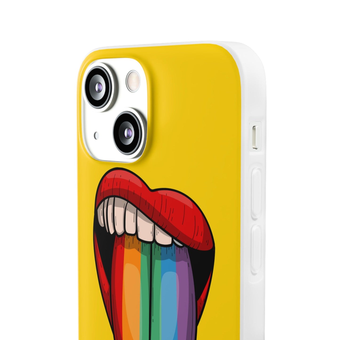 LGBTQWorldwide - ,,ZUNGE" Flexible Handyhülle Accessories, Case, iPhone, iPhone Cases, Phone accessory, Phone Cases, Samsung Cases, silikon, Valentine's Day promotion lgbtq Bekleidung Accessoires unisex Zubehör