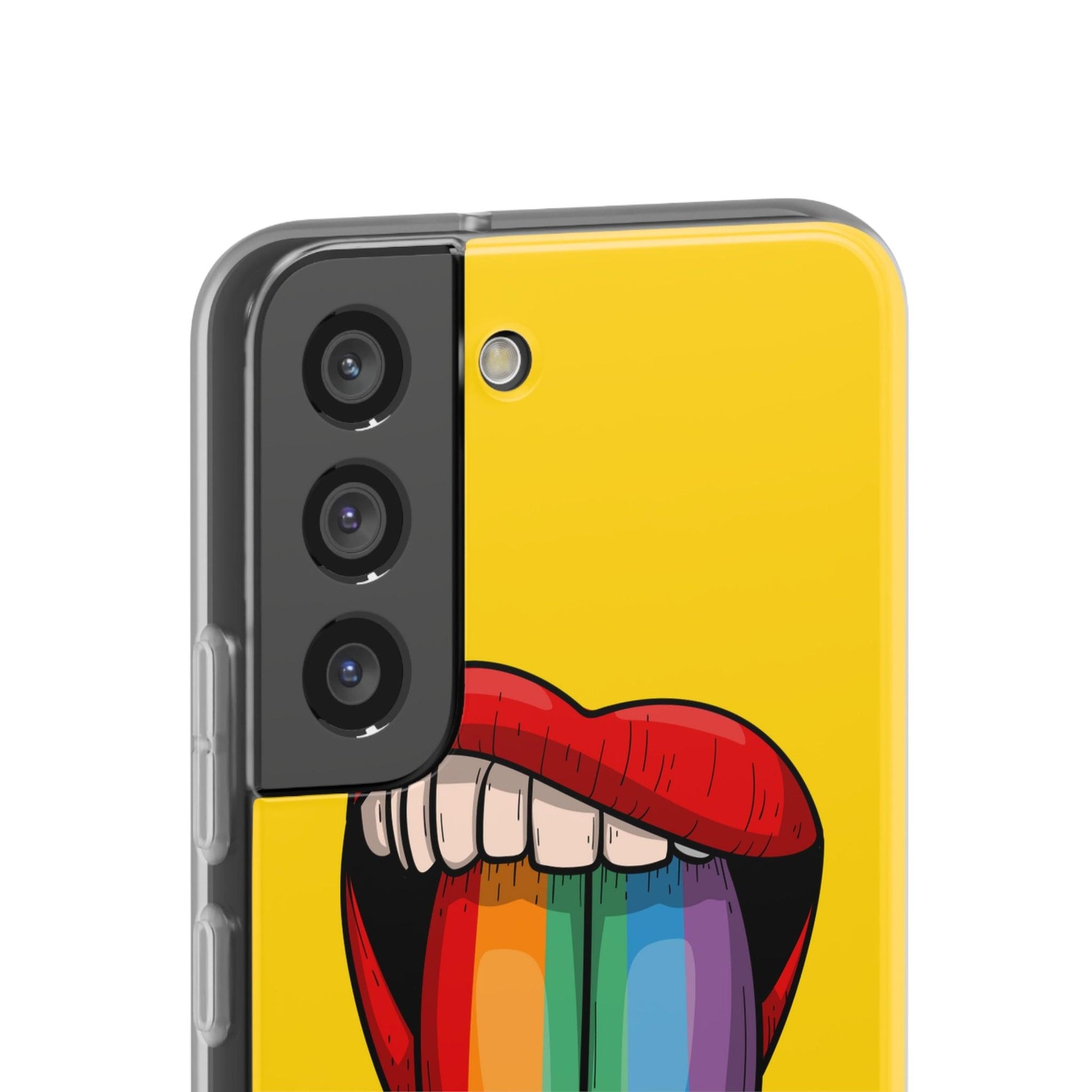 LGBTQWorldwide - ,,ZUNGE" Flexible Handyhülle Accessories, Case, iPhone, iPhone Cases, Phone accessory, Phone Cases, Samsung Cases, silikon, Valentine's Day promotion lgbtq Bekleidung Accessoires unisex Zubehör