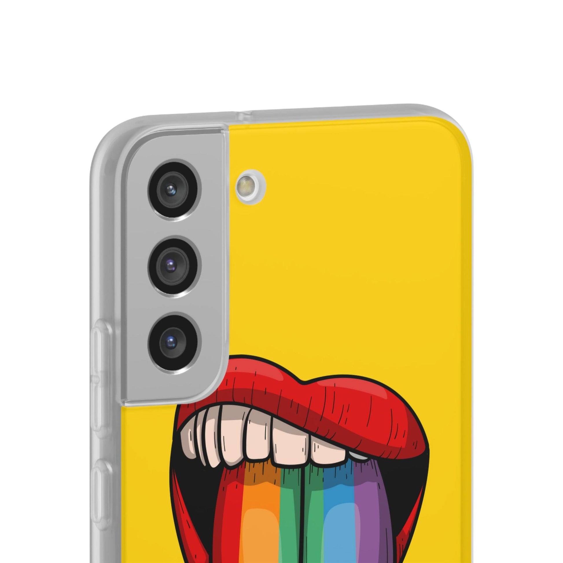 LGBTQWorldwide - ,,ZUNGE" Flexible Handyhülle Accessories, Case, iPhone, iPhone Cases, Phone accessory, Phone Cases, Samsung Cases, silikon, Valentine's Day promotion lgbtq Bekleidung Accessoires unisex Zubehör