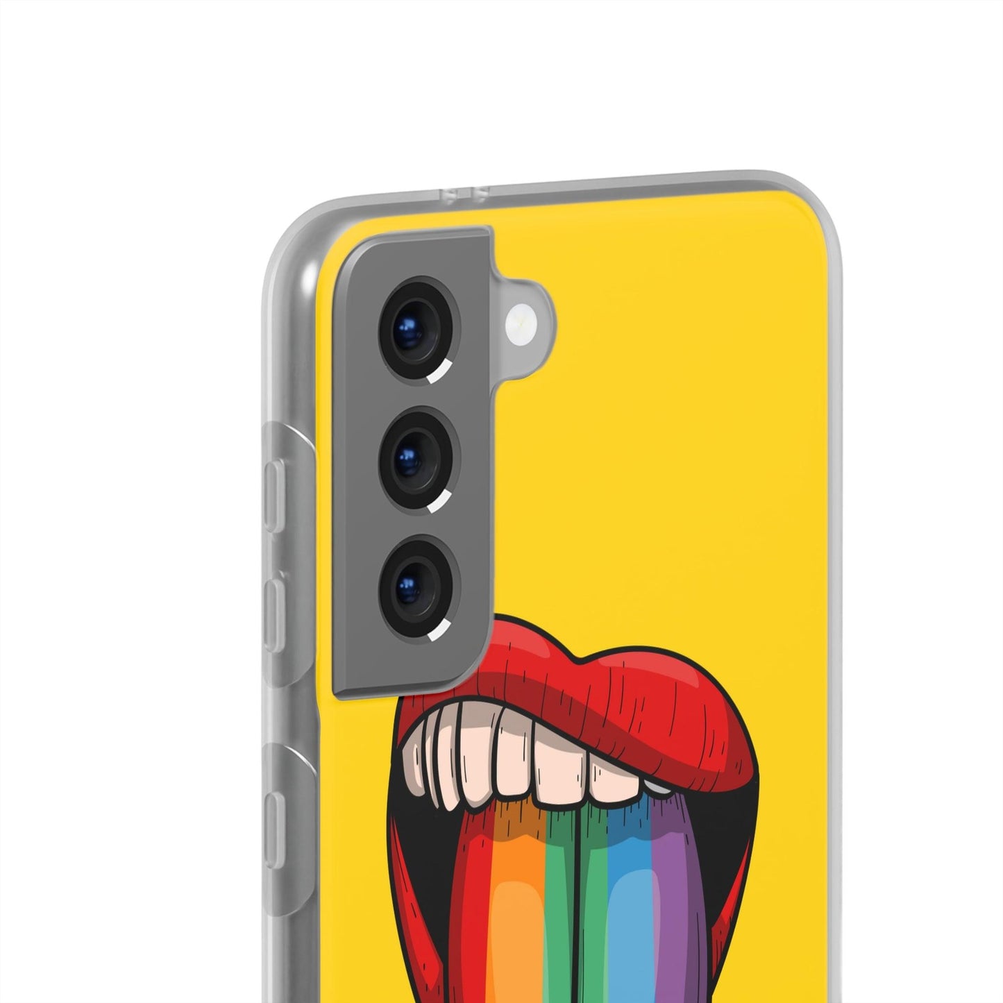 LGBTQWorldwide - ,,ZUNGE" Flexible Handyhülle Accessories, Case, iPhone, iPhone Cases, Phone accessory, Phone Cases, Samsung Cases, silikon, Valentine's Day promotion lgbtq Bekleidung Accessoires unisex Zubehör