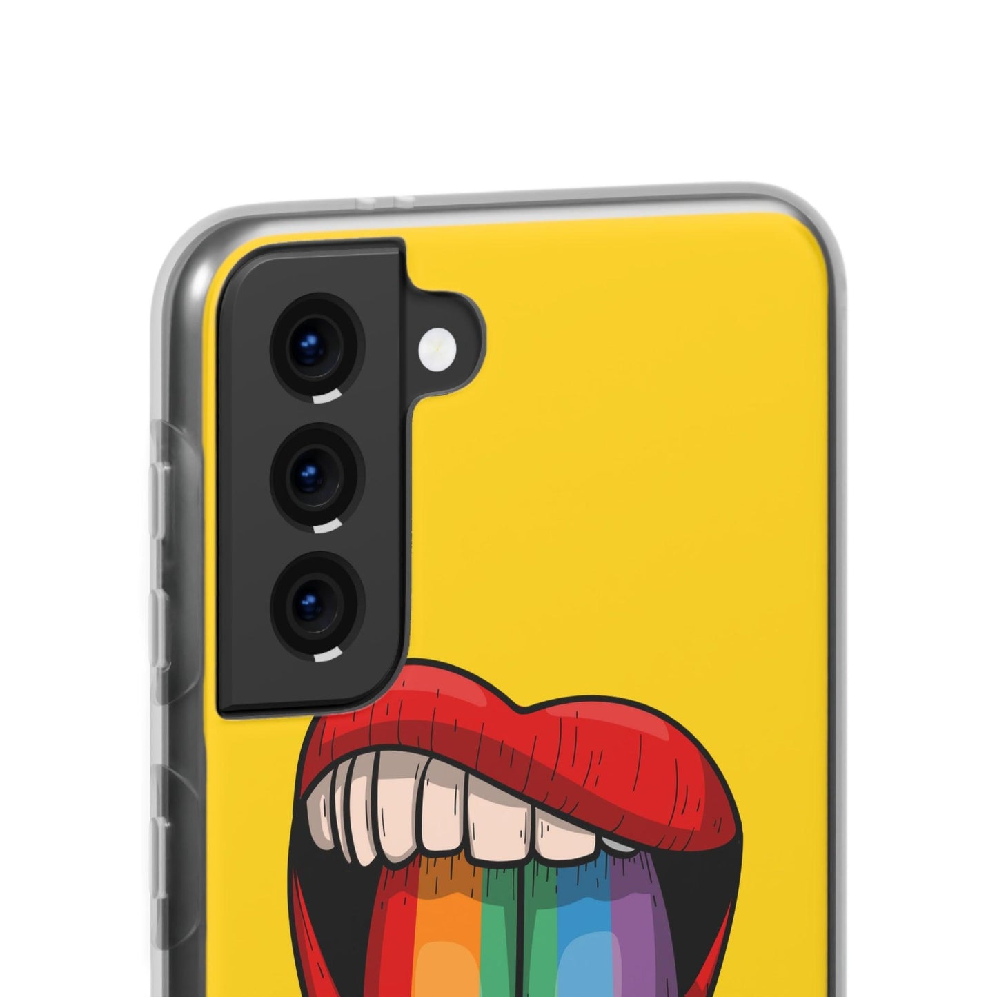 LGBTQWorldwide - ,,ZUNGE" Flexible Handyhülle Accessories, Case, iPhone, iPhone Cases, Phone accessory, Phone Cases, Samsung Cases, silikon, Valentine's Day promotion lgbtq Bekleidung Accessoires unisex Zubehör