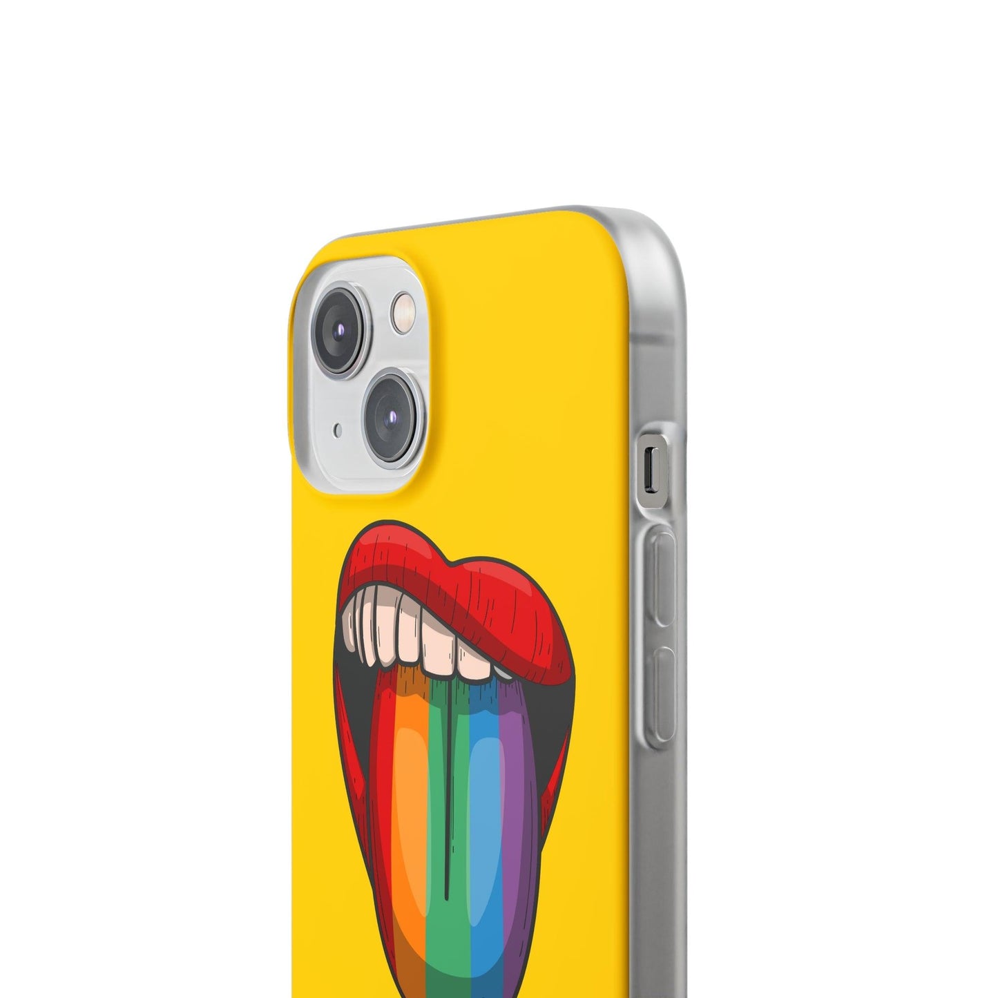 LGBTQWorldwide - ,,ZUNGE" Flexible Handyhülle Accessories, Case, iPhone, iPhone Cases, Phone accessory, Phone Cases, Samsung Cases, silikon, Valentine's Day promotion lgbtq Bekleidung Accessoires unisex Zubehör