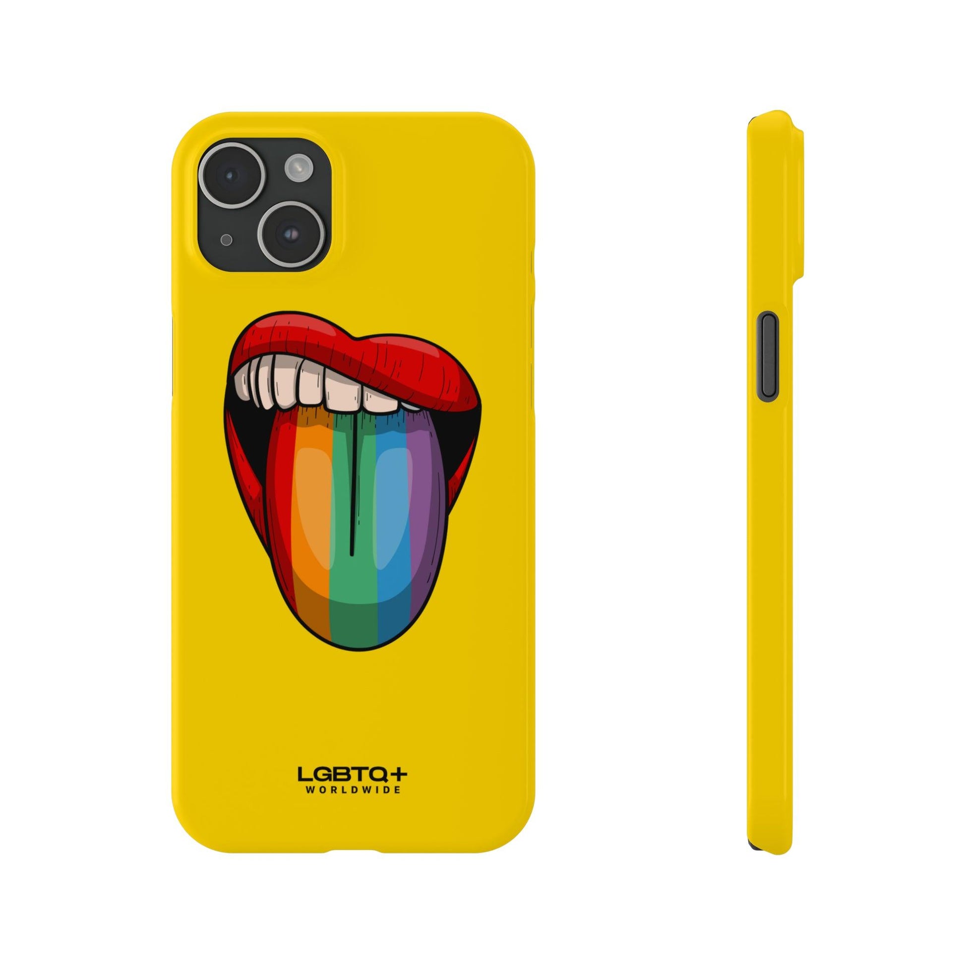 LGBTQWorldwide - ,,ZUNGE" Handyhülle Accessories, Back-to-School, card, Glossy, iPhone, iPhone Cases, Phone accessory, Phone Cases, Samsung Cases, Slim lgbtq Bekleidung Accessoires unisex Zubehör