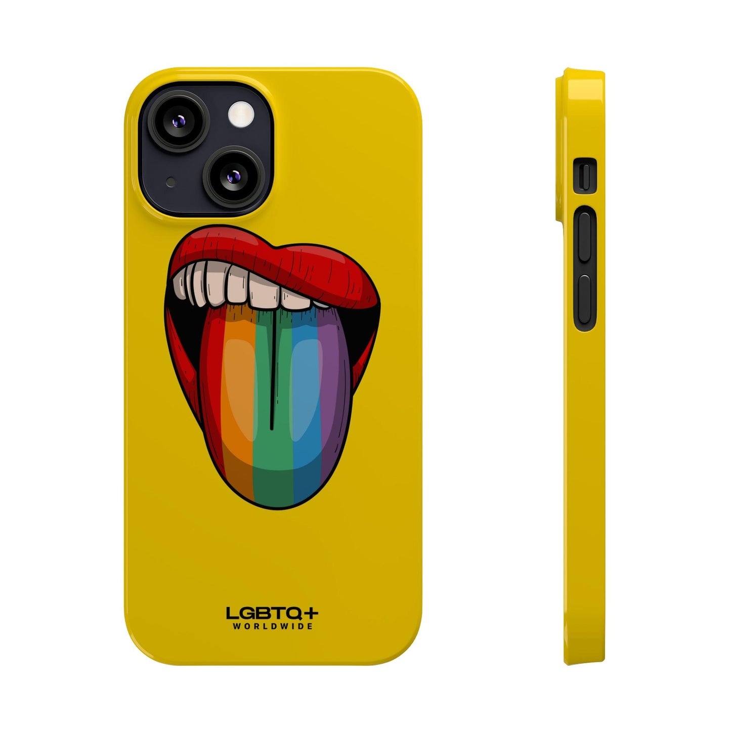 LGBTQWorldwide - ,,ZUNGE" Handyhülle Accessories, Back-to-School, card, Glossy, iPhone, iPhone Cases, Phone accessory, Phone Cases, Samsung Cases, Slim lgbtq Bekleidung Accessoires unisex Zubehör