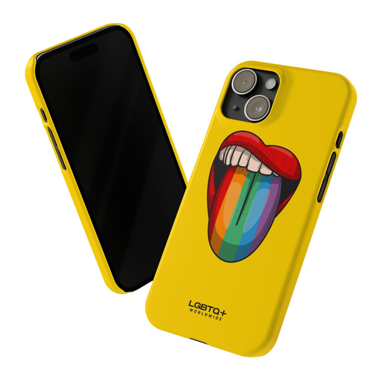 LGBTQWorldwide - ,,ZUNGE" Handyhülle Accessories, Back-to-School, card, Glossy, iPhone, iPhone Cases, Phone accessory, Phone Cases, Samsung Cases, Slim lgbtq Bekleidung Accessoires unisex Zubehör