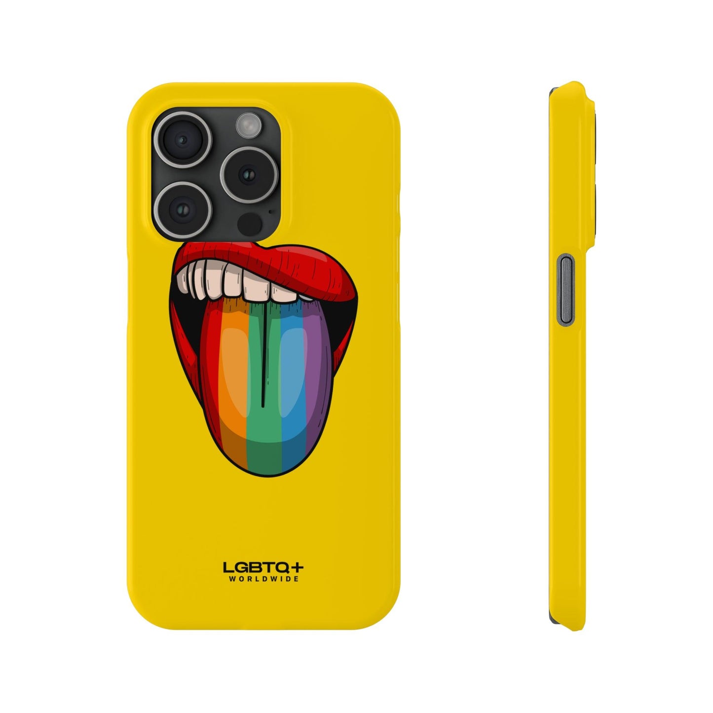 LGBTQWorldwide - ,,ZUNGE" Handyhülle Accessories, Back-to-School, card, Glossy, iPhone, iPhone Cases, Phone accessory, Phone Cases, Samsung Cases, Slim lgbtq Bekleidung Accessoires unisex Zubehör