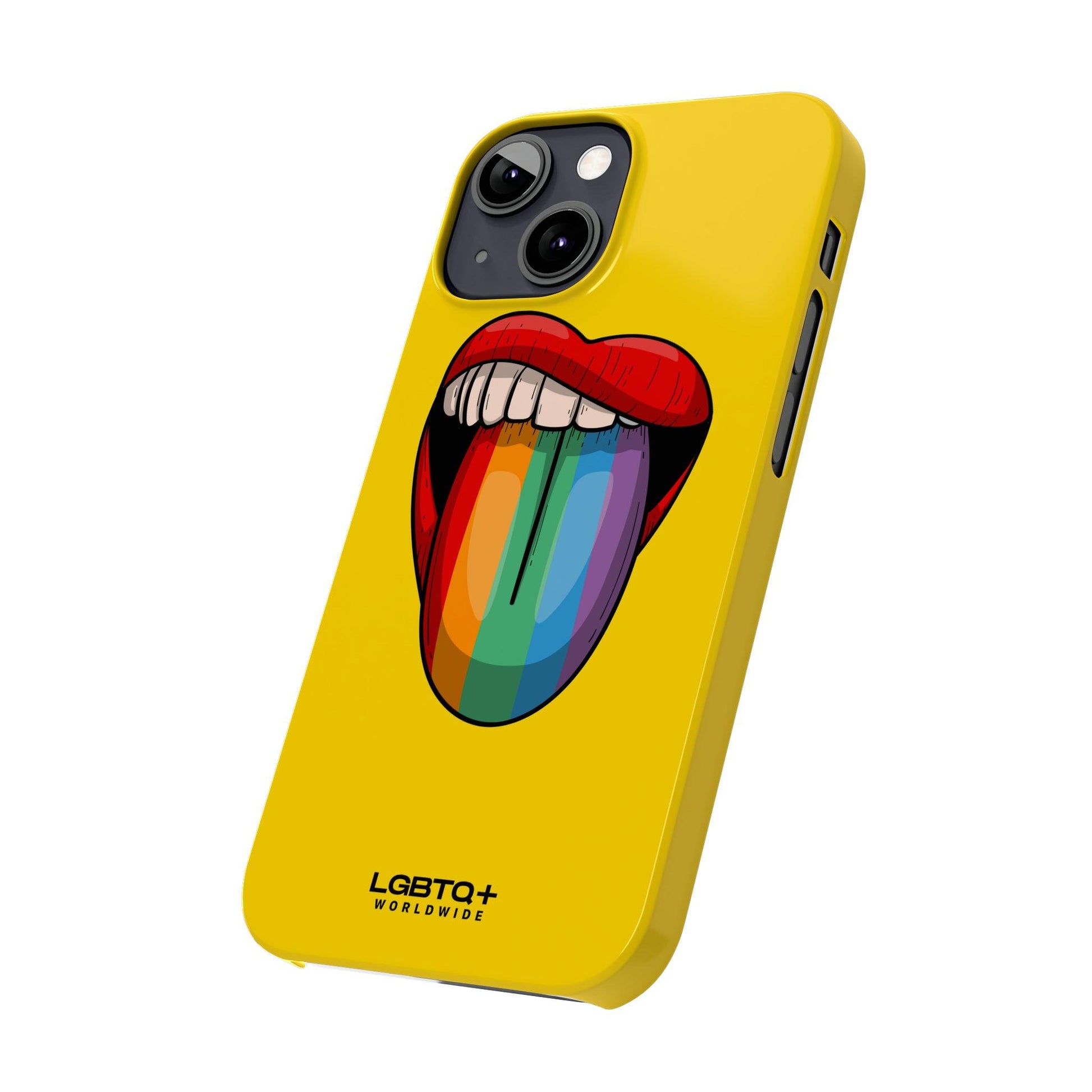 LGBTQWorldwide - ,,ZUNGE" Handyhülle Accessories, Back-to-School, card, Glossy, iPhone, iPhone Cases, Phone accessory, Phone Cases, Samsung Cases, Slim lgbtq Bekleidung Accessoires unisex Zubehör