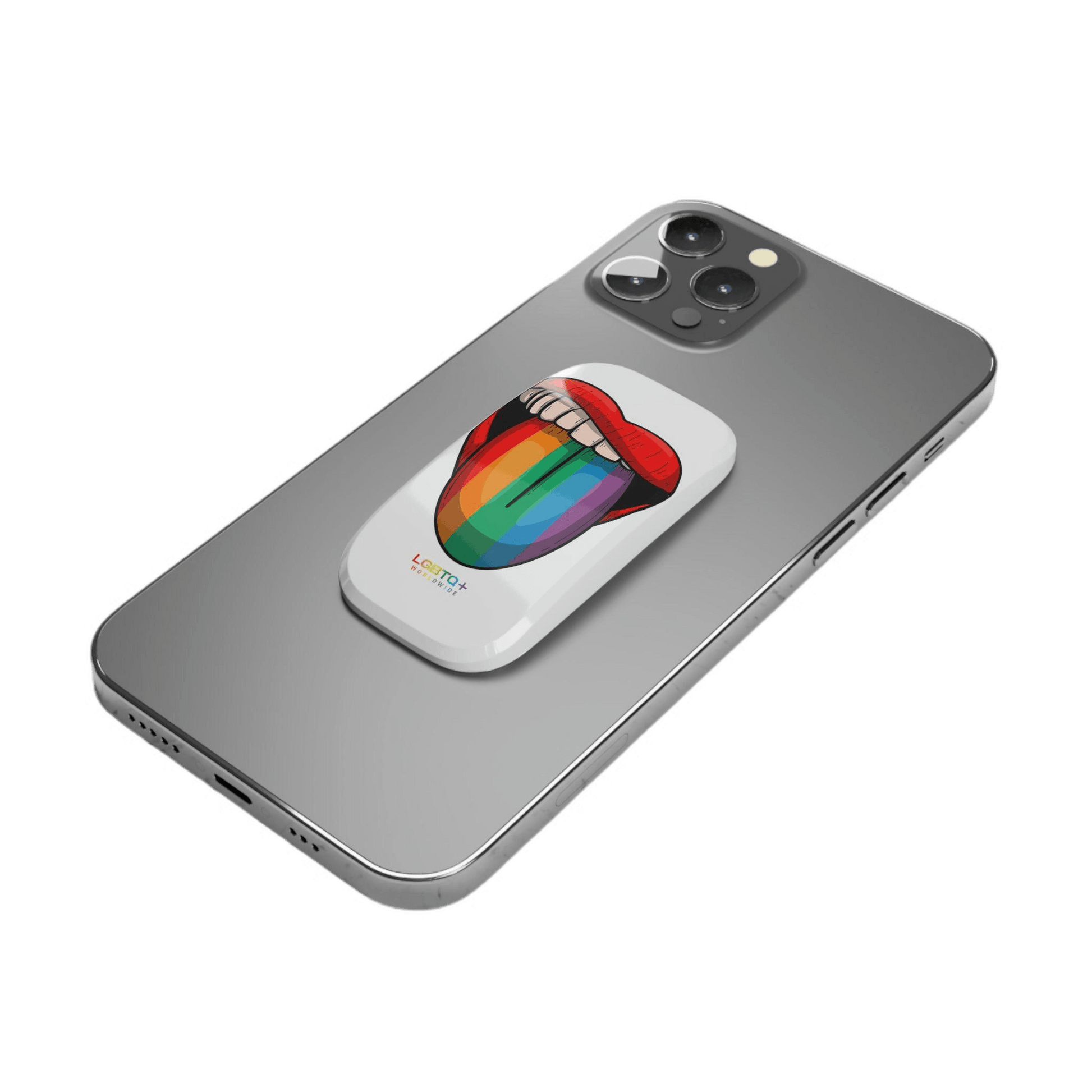 LGBTQWorldwide - ,,ZUNGE" Premium Smartphone Halterung Accessories, All, Phone Cases, tech, Tech Accessories lgbtq Bekleidung Accessoires unisex Zubehör