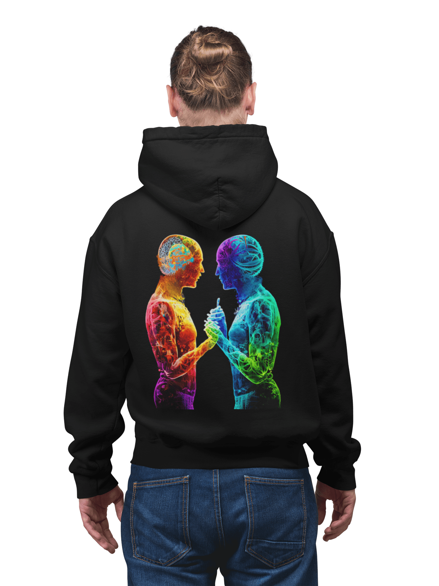 LGBTQWorldwide - ,,ZUSAMMEN" ai, DTG, Eco-friendly, Hoodies, Men's Clothing, Recycled, Unisex, Vegan, Women's Clothing lgbtq Bekleidung Accessoires unisex Zubehör