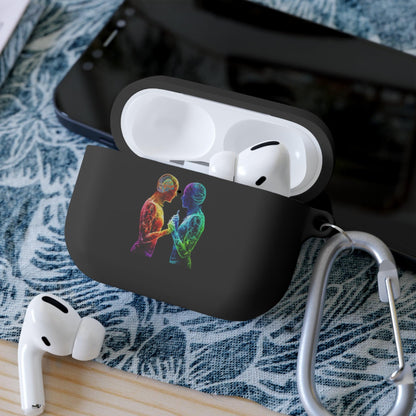 LGBTQWorldwide - ,,ZUSAMMEN" AirPods und AirPods Pro Hülle Accessories, AirPods, AirPods Pro, Back-to-School, Case, Flexible, tech, Tech Accessories, TPU lgbtq Bekleidung Accessoires unisex Zubehör