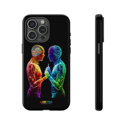 LGBTQWorldwide - ,,ZUSAMMEN" Doppelgehäuse Handyhülle Accessories, Glossy, iPhone Cases, Matte, Phone accessory, Phone Cases, Samsung Cases, tough, Valentine's Day Picks lgbtq Bekleidung Accessoires unisex Zubehör