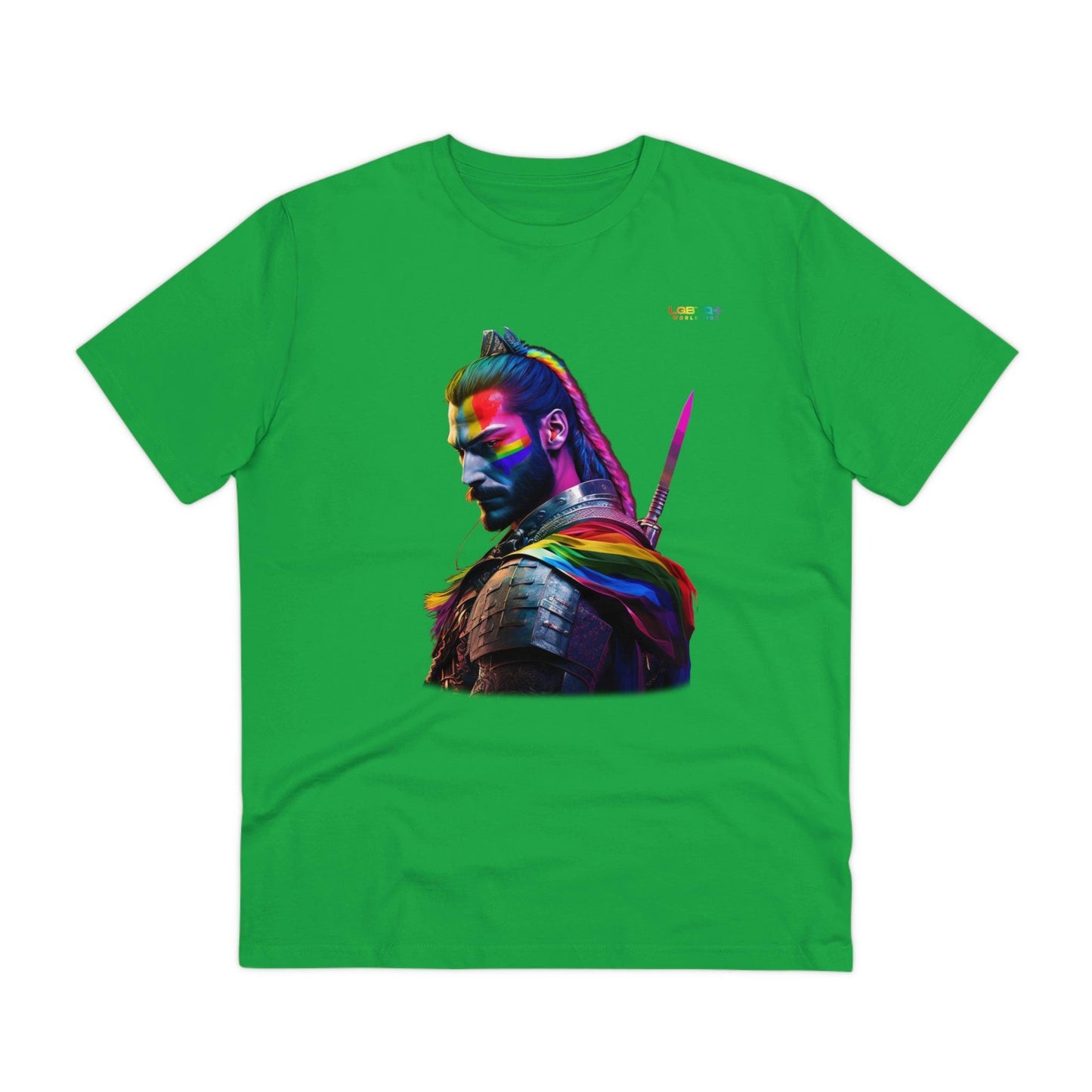 LGBTQWorldwide - ,,SAMURAI" ai, Cotton, Crew neck, DTG, Eco-friendly, Men's Clothing, Organic, Recycled, Regular fit, Sustainable, T-shirts, Unisex, Valentine's Day Picks, Vegan, Women's Clothing lgbtq Bekleidung Accessoires unisex Zubehör