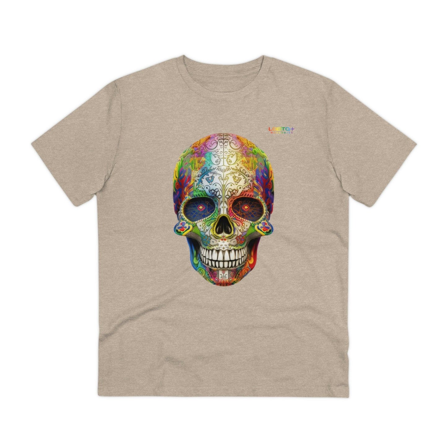 LGBTQWorldwide - ,,SKULL HEAD" ai, Cotton, Crew neck, DTG, Eco-friendly, Men's Clothing, Organic, Recycled, Regular fit, Sustainable, T-shirts, Unisex, Valentine's Day Picks, Vegan, Women's Clothing lgbtq Bekleidung Accessoires unisex Zubehör