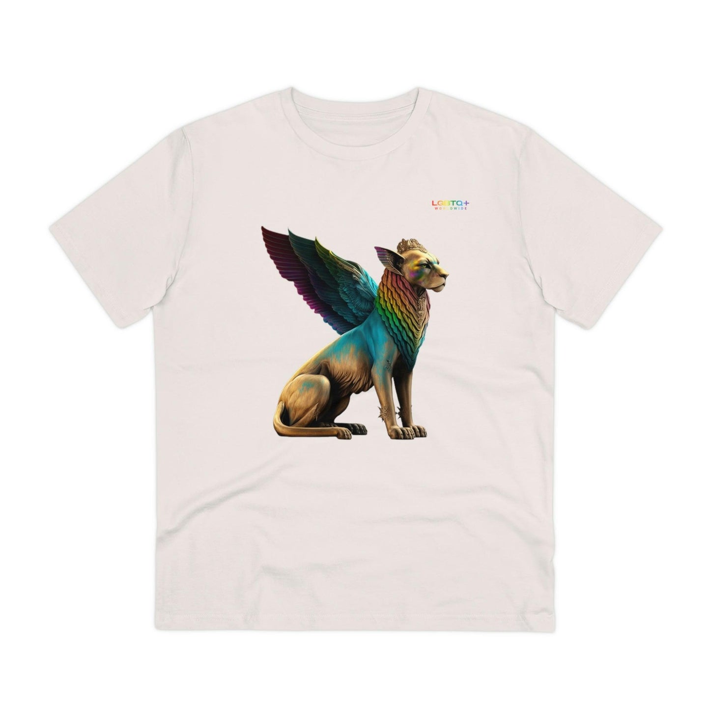 LGBTQWorldwide - ,,SPHINX" ai, Cotton, Crew neck, DTG, Eco-friendly, Men's Clothing, Organic, Recycled, Regular fit, Sustainable, T-shirts, Unisex, Valentine's Day Picks, Vegan, Women's Clothing lgbtq Bekleidung Accessoires unisex Zubehör