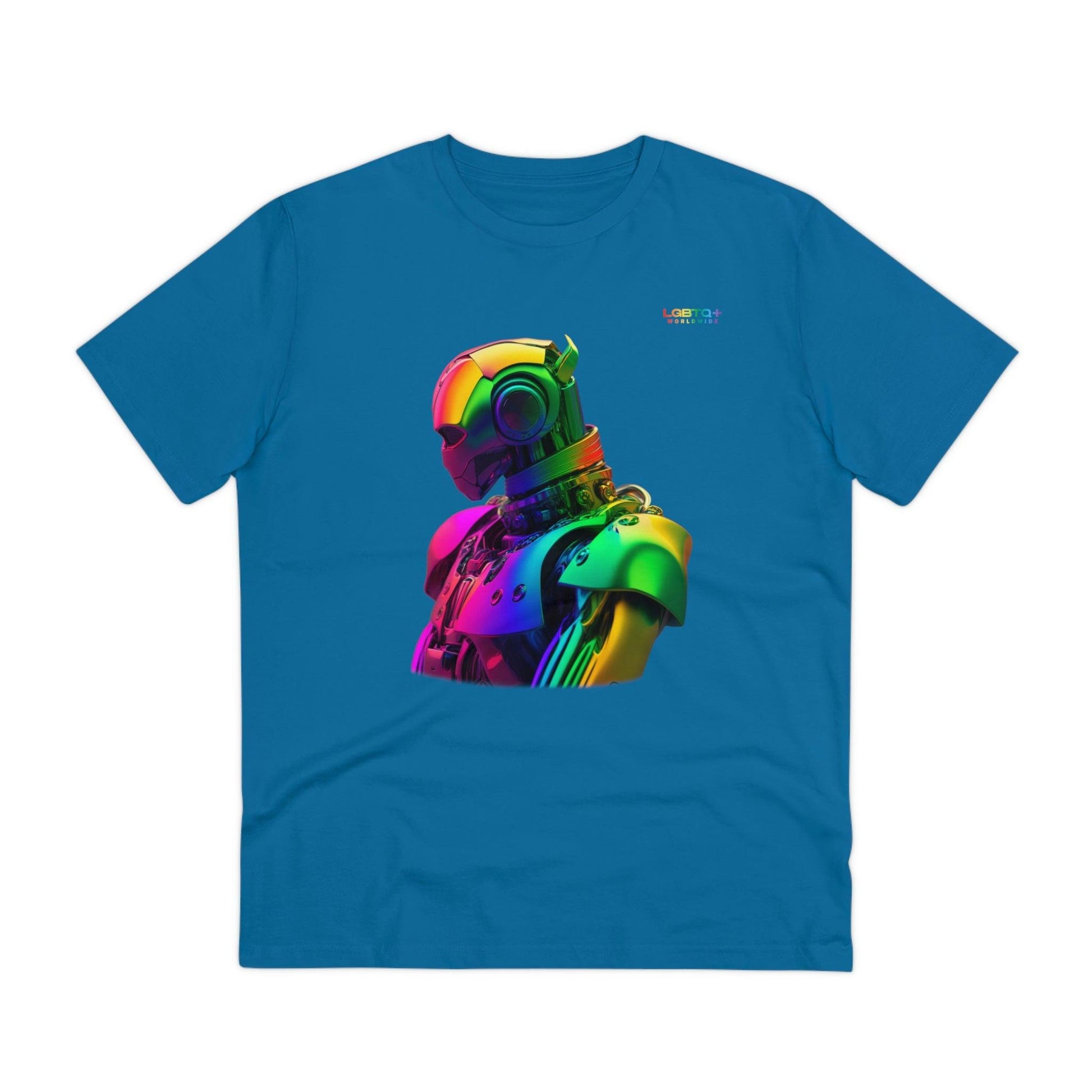 LGBTQWorldwide - ,,KI ROBOTER" ai, Cotton, Crew neck, DTG, Eco-friendly, Men's Clothing, Organic, Recycled, Regular fit, Sustainable, T-shirts, Unisex, Valentine's Day Picks, Vegan, Women's Clothing lgbtq Bekleidung Accessoires unisex Zubehör