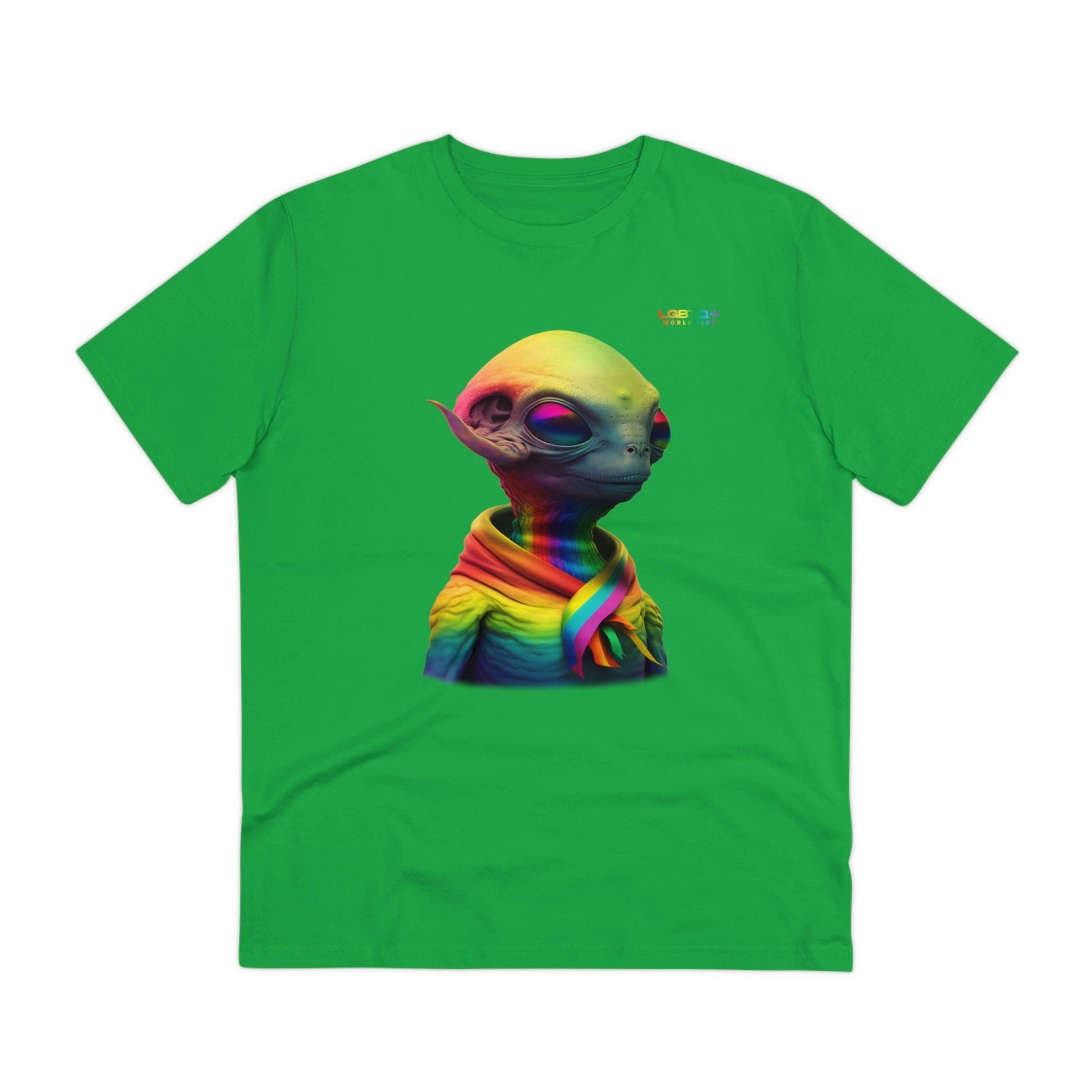 LGBTQWorldwide - ,,ALIEN" ai, Cotton, Crew neck, DTG, Eco-friendly, Men's Clothing, Organic, Recycled, Regular fit, Sustainable, T-shirts, Unisex, Valentine's Day Picks, Vegan, Women's Clothing lgbtq Bekleidung Accessoires unisex Zubehör