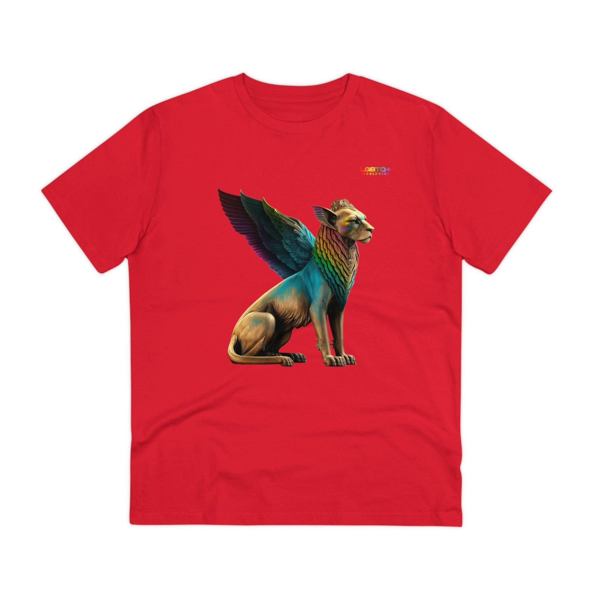 LGBTQWorldwide - ,,SPHINX" ai, Cotton, Crew neck, DTG, Eco-friendly, Men's Clothing, Organic, Recycled, Regular fit, Sustainable, T-shirts, Unisex, Valentine's Day Picks, Vegan, Women's Clothing lgbtq Bekleidung Accessoires unisex Zubehör