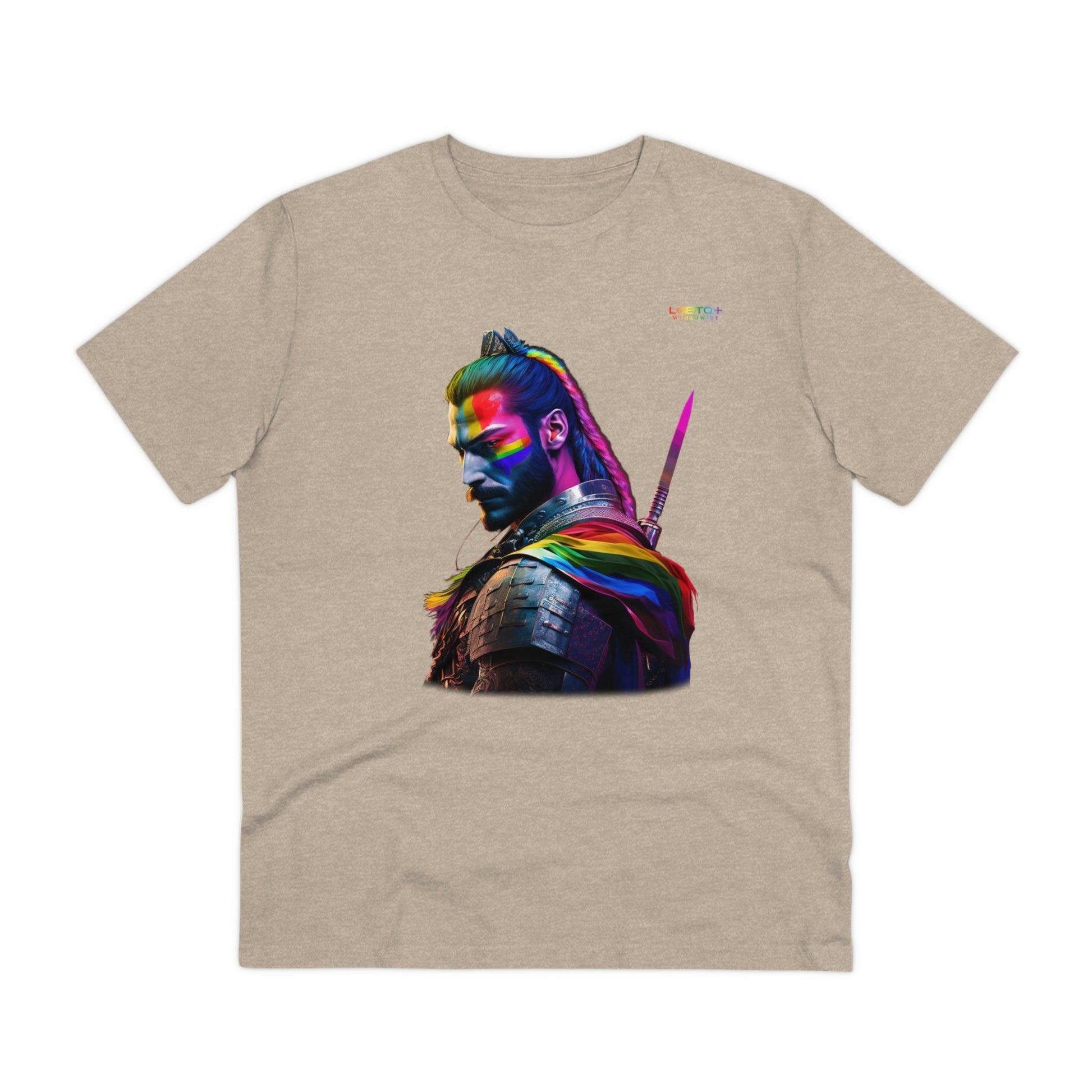 LGBTQWorldwide - ,,SAMURAI" ai, Cotton, Crew neck, DTG, Eco-friendly, Men's Clothing, Organic, Recycled, Regular fit, Sustainable, T-shirts, Unisex, Valentine's Day Picks, Vegan, Women's Clothing lgbtq Bekleidung Accessoires unisex Zubehör