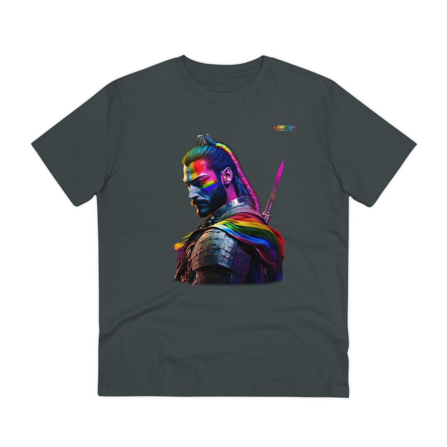 LGBTQWorldwide - ,,SAMURAI" ai, Cotton, Crew neck, DTG, Eco-friendly, Men's Clothing, Organic, Recycled, Regular fit, Sustainable, T-shirts, Unisex, Valentine's Day Picks, Vegan, Women's Clothing lgbtq Bekleidung Accessoires unisex Zubehör