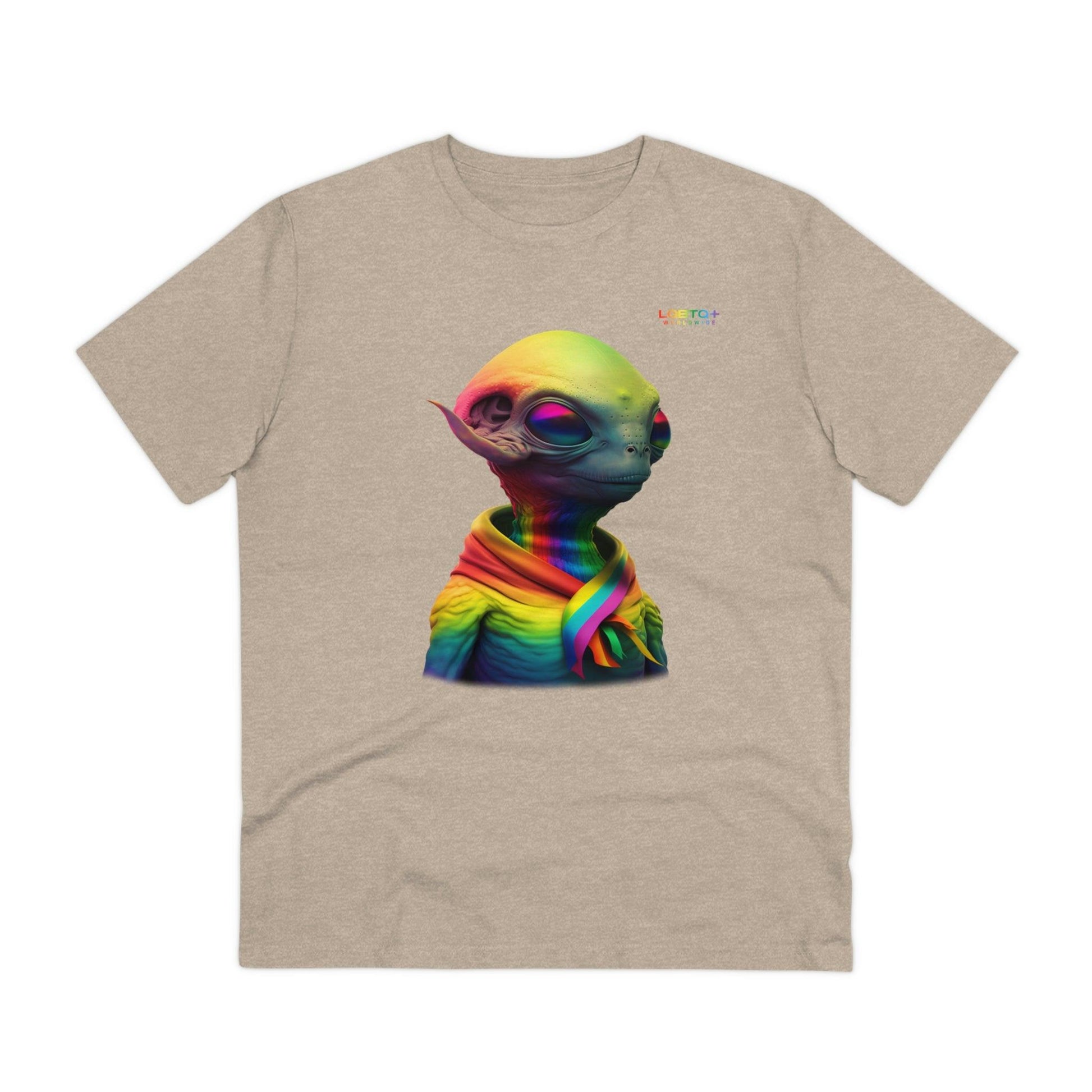 LGBTQWorldwide - ,,ALIEN" ai, Cotton, Crew neck, DTG, Eco-friendly, Men's Clothing, Organic, Recycled, Regular fit, Sustainable, T-shirts, Unisex, Valentine's Day Picks, Vegan, Women's Clothing lgbtq Bekleidung Accessoires unisex Zubehör