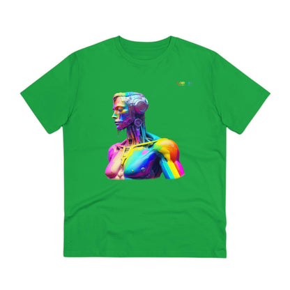 LGBTQWorldwide - ,,GLÜCKLICHER ROBOTER" ai, Cotton, Crew neck, DTG, Eco-friendly, Men's Clothing, Organic, Recycled, Regular fit, Sustainable, T-shirts, Unisex, Valentine's Day Picks, Vegan, Women's Clothing lgbtq Bekleidung Accessoires unisex Zubehör