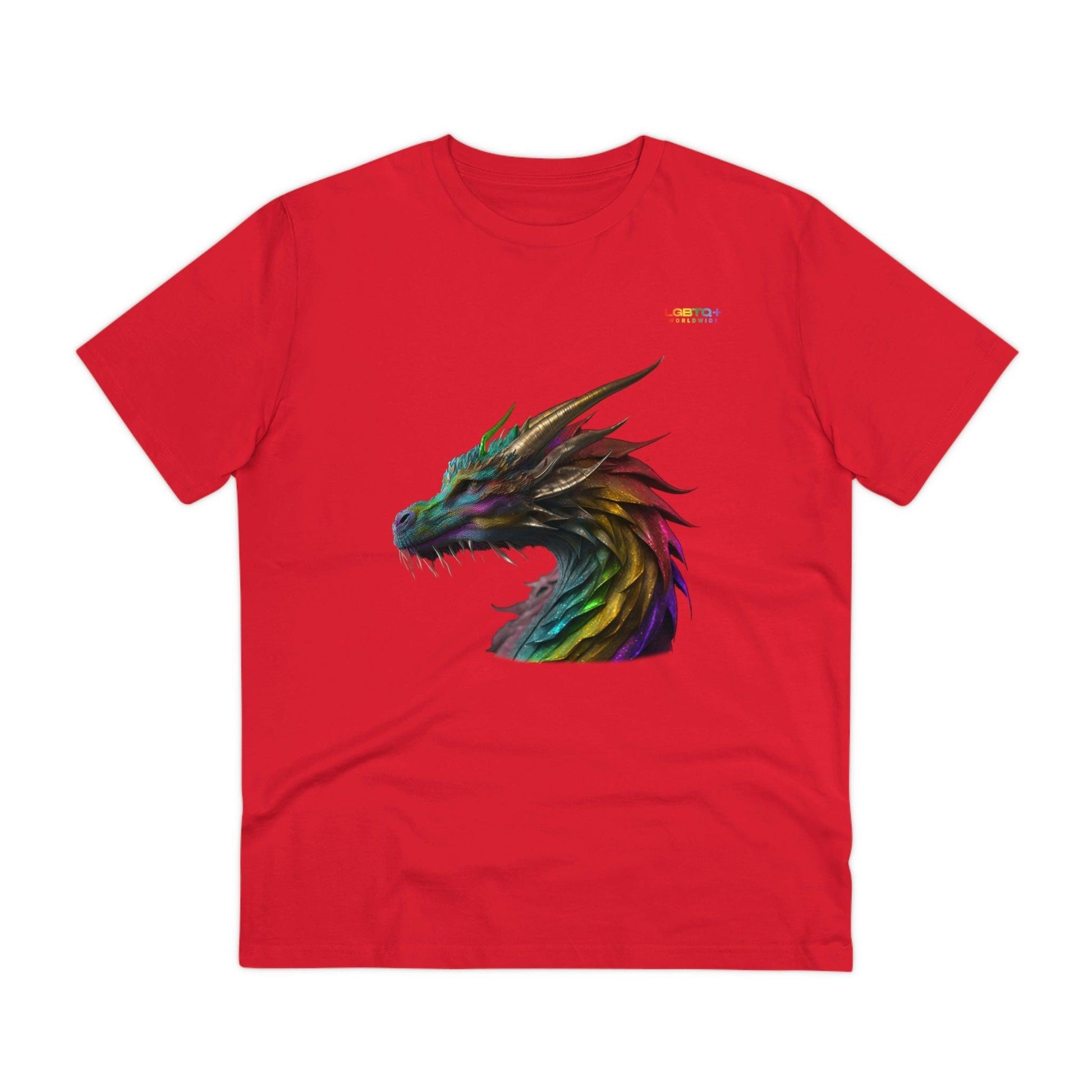 LGBTQWorldwide - ,,DRACHE" ai, Cotton, Crew neck, DTG, Eco-friendly, Men's Clothing, Organic, Recycled, Regular fit, Sustainable, T-shirts, Unisex, Valentine's Day Picks, Vegan, Women's Clothing lgbtq Bekleidung Accessoires unisex Zubehör