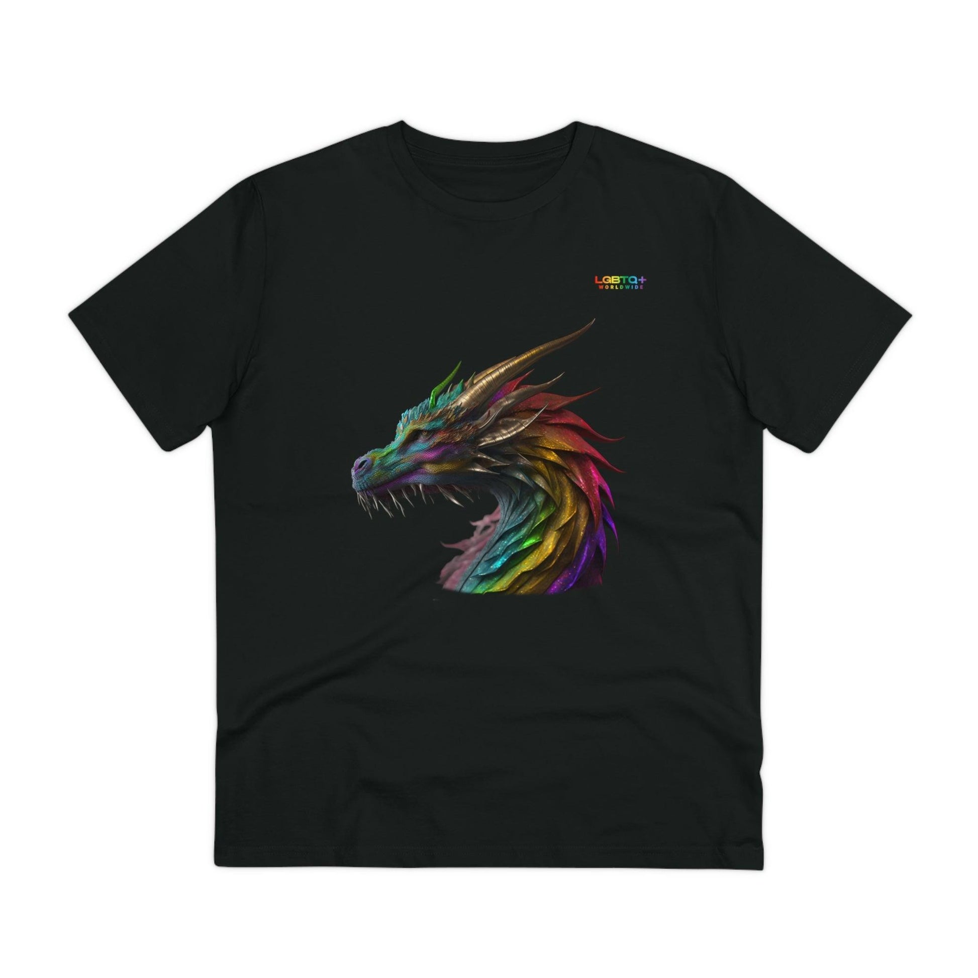 LGBTQWorldwide - ,,DRACHE" ai, Cotton, Crew neck, DTG, Eco-friendly, Men's Clothing, Organic, Recycled, Regular fit, Sustainable, T-shirts, Unisex, Valentine's Day Picks, Vegan, Women's Clothing lgbtq Bekleidung Accessoires unisex Zubehör