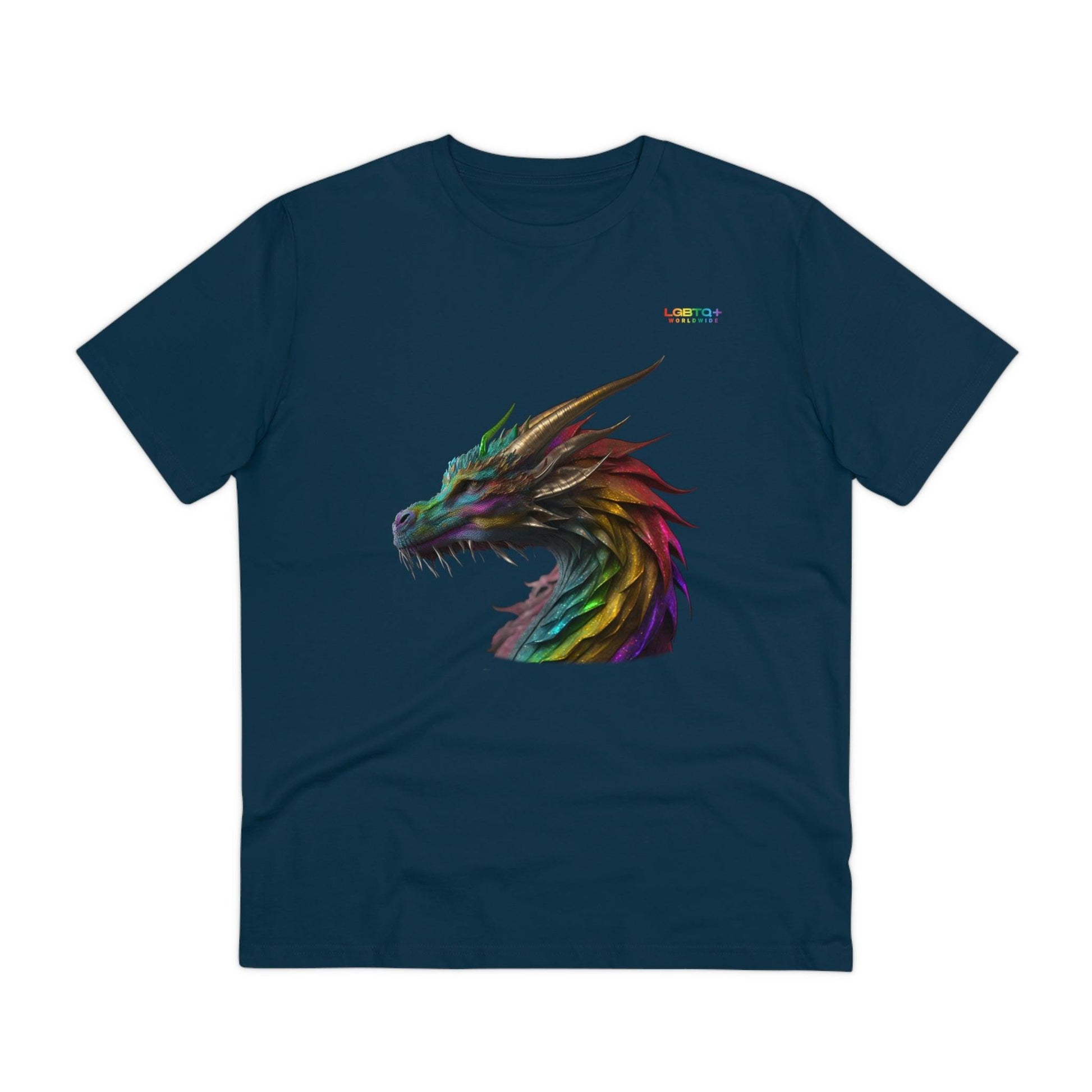 LGBTQWorldwide - ,,DRACHE" ai, Cotton, Crew neck, DTG, Eco-friendly, Men's Clothing, Organic, Recycled, Regular fit, Sustainable, T-shirts, Unisex, Valentine's Day Picks, Vegan, Women's Clothing lgbtq Bekleidung Accessoires unisex Zubehör