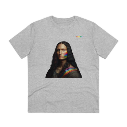 LGBTQWorldwide - ,,MONA LISA" ai, Cotton, Crew neck, DTG, Eco-friendly, Men's Clothing, Organic, Recycled, Regular fit, Sustainable, T-shirts, Unisex, Valentine's Day Picks, Vegan, Women's Clothing lgbtq Bekleidung Accessoires unisex Zubehör