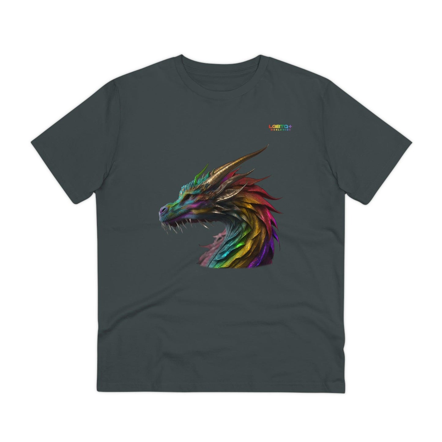 LGBTQWorldwide - ,,DRACHE" ai, Cotton, Crew neck, DTG, Eco-friendly, Men's Clothing, Organic, Recycled, Regular fit, Sustainable, T-shirts, Unisex, Valentine's Day Picks, Vegan, Women's Clothing lgbtq Bekleidung Accessoires unisex Zubehör