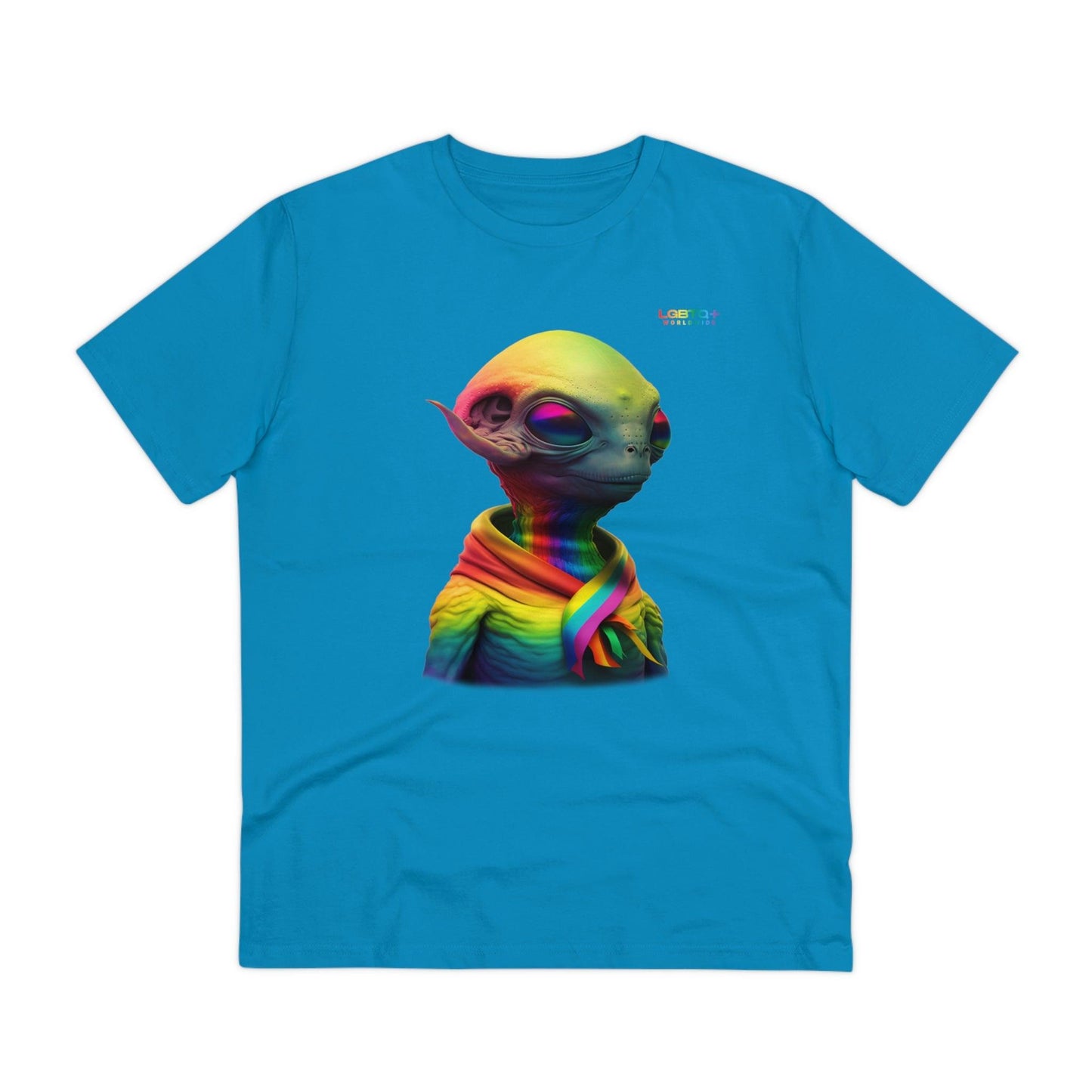 LGBTQWorldwide - ,,ALIEN" ai, Cotton, Crew neck, DTG, Eco-friendly, Men's Clothing, Organic, Recycled, Regular fit, Sustainable, T-shirts, Unisex, Valentine's Day Picks, Vegan, Women's Clothing lgbtq Bekleidung Accessoires unisex Zubehör