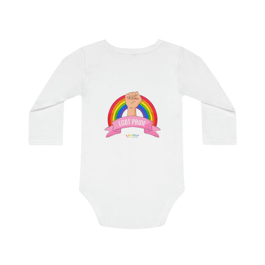 LGBTQWorldwide - ,,PRIDE" Organischer Baby Strampler Baby, Baby Clothing, Bodysuits, Cotton, DTG, Kids' Clothing, Organic lgbtq Bekleidung Accessoires unisex Zubehör