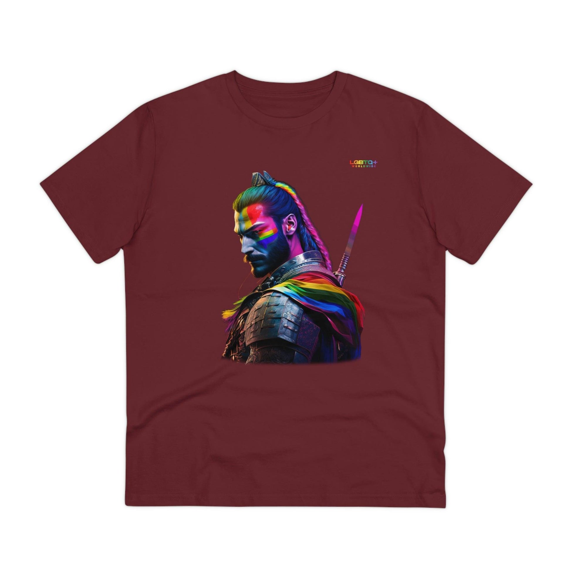 LGBTQWorldwide - ,,SAMURAI" ai, Cotton, Crew neck, DTG, Eco-friendly, Men's Clothing, Organic, Recycled, Regular fit, Sustainable, T-shirts, Unisex, Valentine's Day Picks, Vegan, Women's Clothing lgbtq Bekleidung Accessoires unisex Zubehör