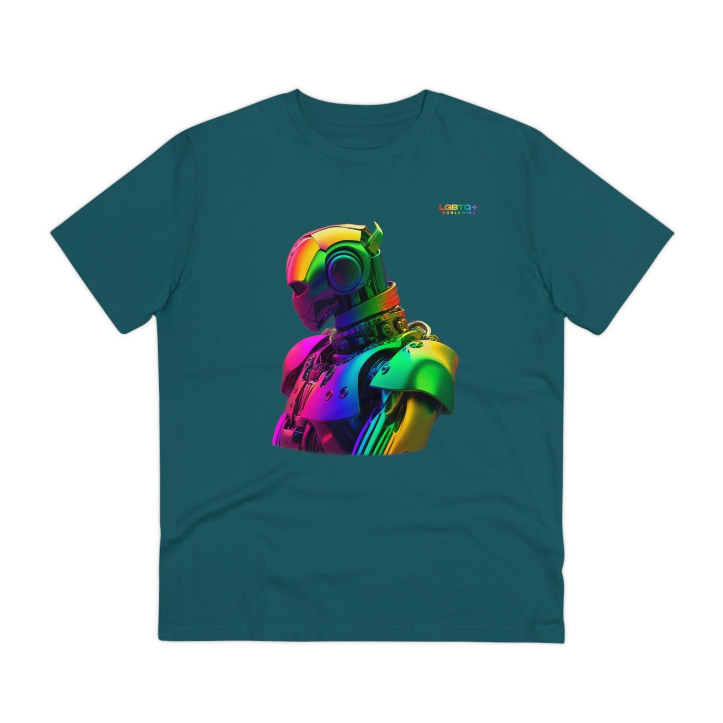 LGBTQWorldwide - ,,KI ROBOTER" ai, Cotton, Crew neck, DTG, Eco-friendly, Men's Clothing, Organic, Recycled, Regular fit, Sustainable, T-shirts, Unisex, Valentine's Day Picks, Vegan, Women's Clothing lgbtq Bekleidung Accessoires unisex Zubehör