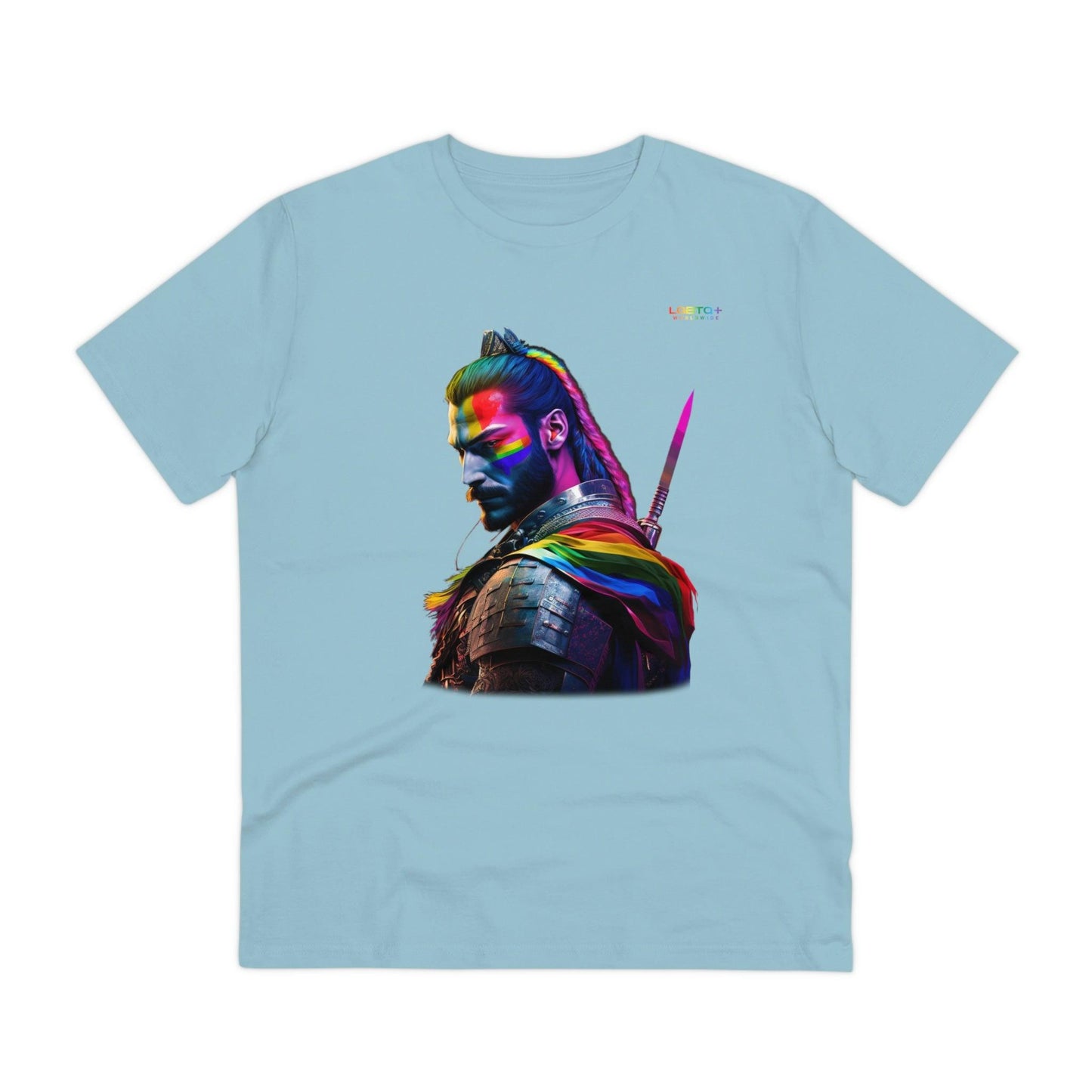 LGBTQWorldwide - ,,SAMURAI" ai, Cotton, Crew neck, DTG, Eco-friendly, Men's Clothing, Organic, Recycled, Regular fit, Sustainable, T-shirts, Unisex, Valentine's Day Picks, Vegan, Women's Clothing lgbtq Bekleidung Accessoires unisex Zubehör