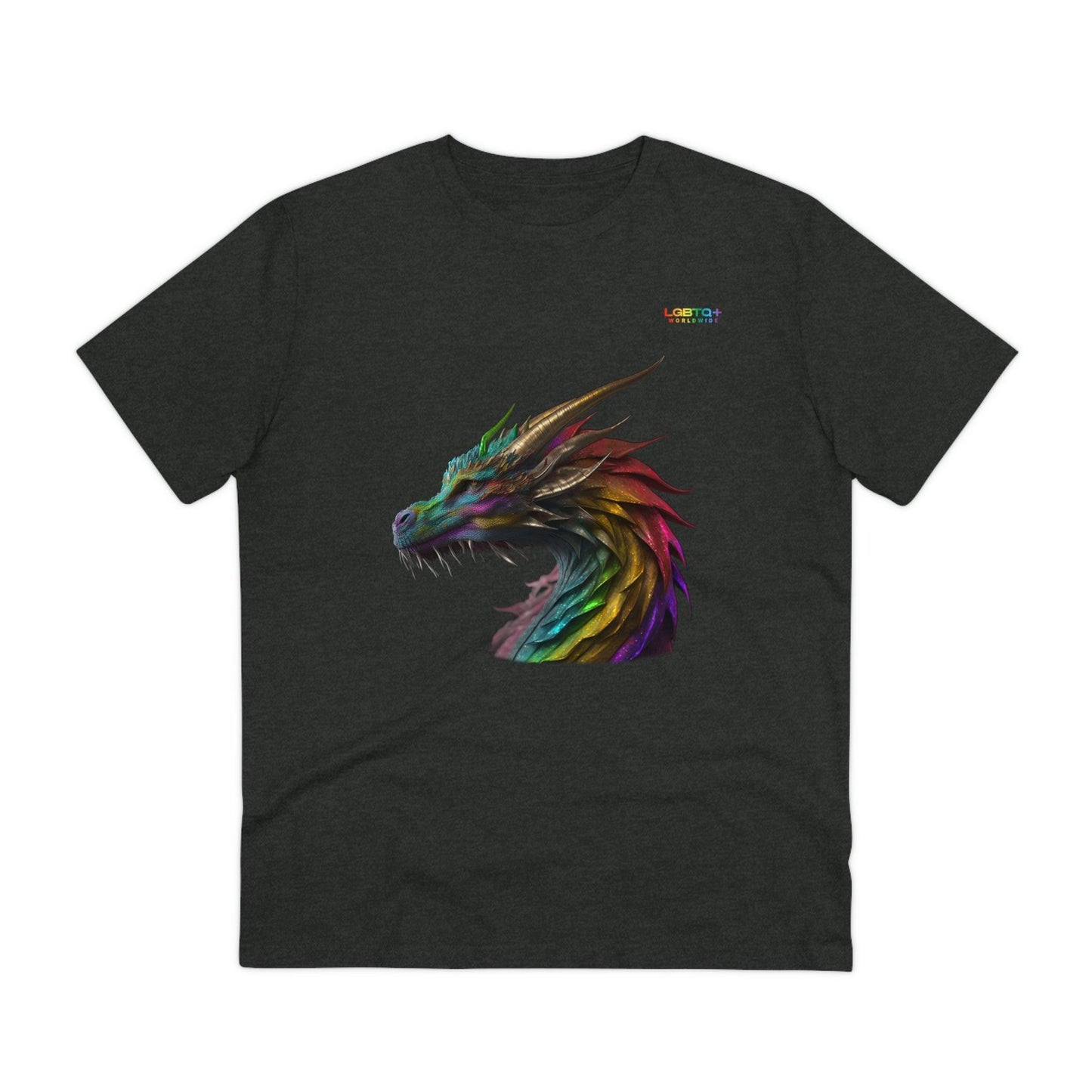 LGBTQWorldwide - ,,DRACHE" ai, Cotton, Crew neck, DTG, Eco-friendly, Men's Clothing, Organic, Recycled, Regular fit, Sustainable, T-shirts, Unisex, Valentine's Day Picks, Vegan, Women's Clothing lgbtq Bekleidung Accessoires unisex Zubehör