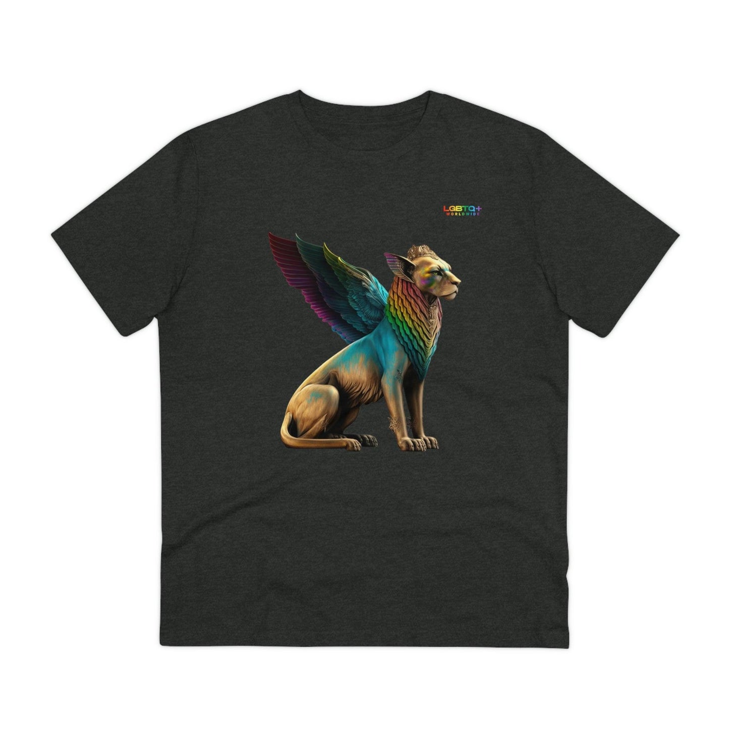 LGBTQWorldwide - ,,SPHINX" ai, Cotton, Crew neck, DTG, Eco-friendly, Men's Clothing, Organic, Recycled, Regular fit, Sustainable, T-shirts, Unisex, Valentine's Day Picks, Vegan, Women's Clothing lgbtq Bekleidung Accessoires unisex Zubehör