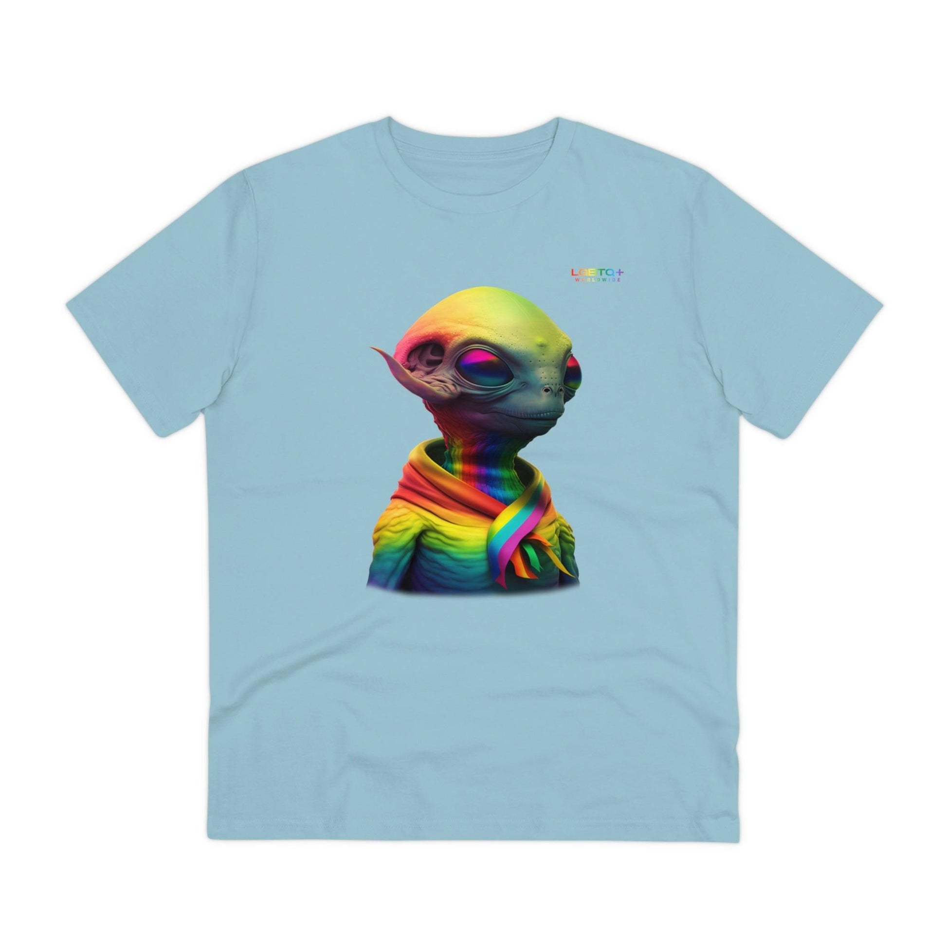 LGBTQWorldwide - ,,ALIEN" ai, Cotton, Crew neck, DTG, Eco-friendly, Men's Clothing, Organic, Recycled, Regular fit, Sustainable, T-shirts, Unisex, Valentine's Day Picks, Vegan, Women's Clothing lgbtq Bekleidung Accessoires unisex Zubehör